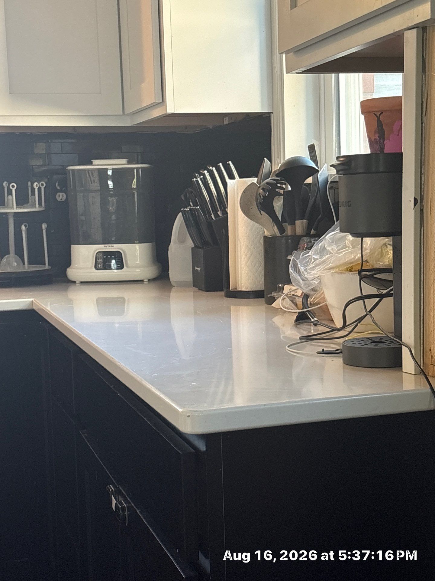 Modern Two-Tone Kitchen Remodel With Quartz Countertops in Lincoln by CompanyCam Sales Demo