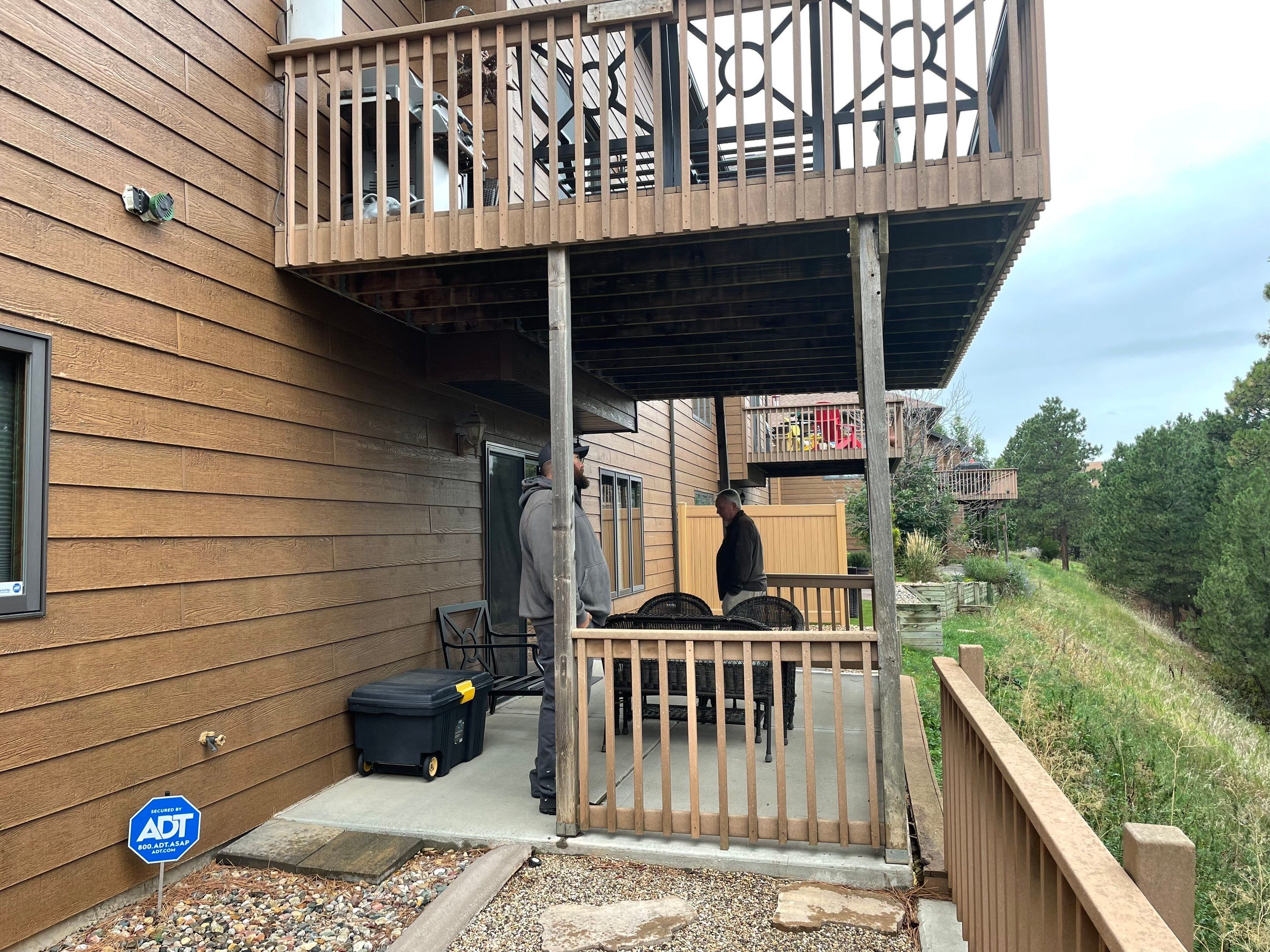 Golf Course Trex Deck Transformation by Weather-Tite Exteriors LLC