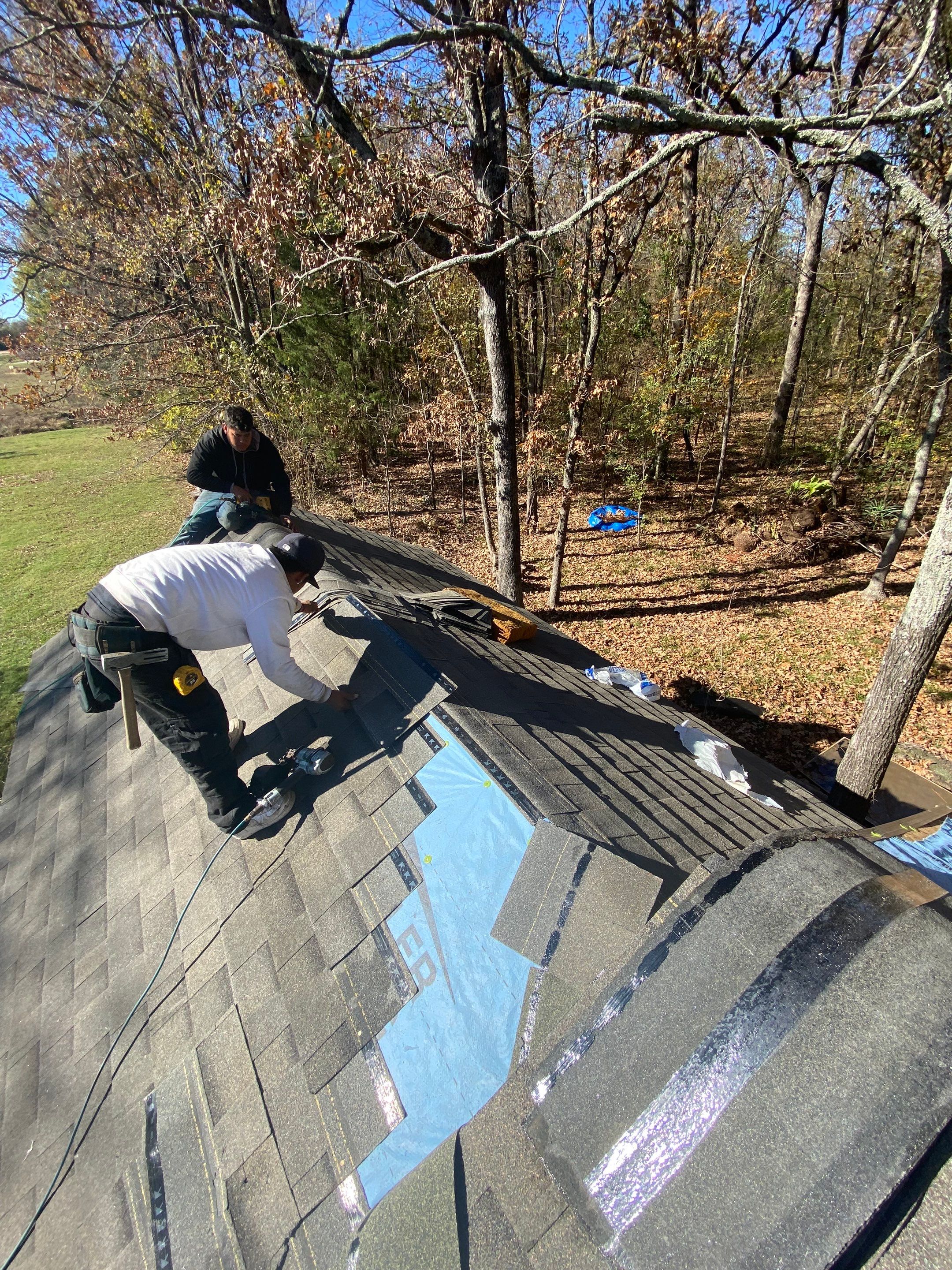 Residential Roofing Repair using Malarkey Vista: Weathered Wood  by Hostetler Roofing