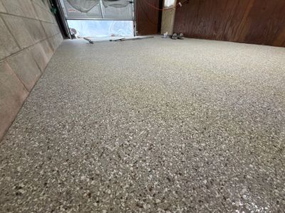 Garage by Freedom Concrete Coatings.