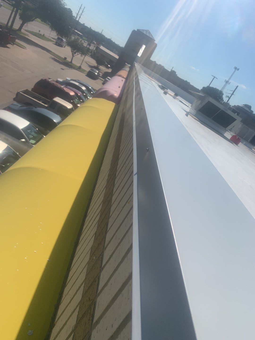 Commercial Roofing Installation using 50 mil PVC by Hostetler Roofing