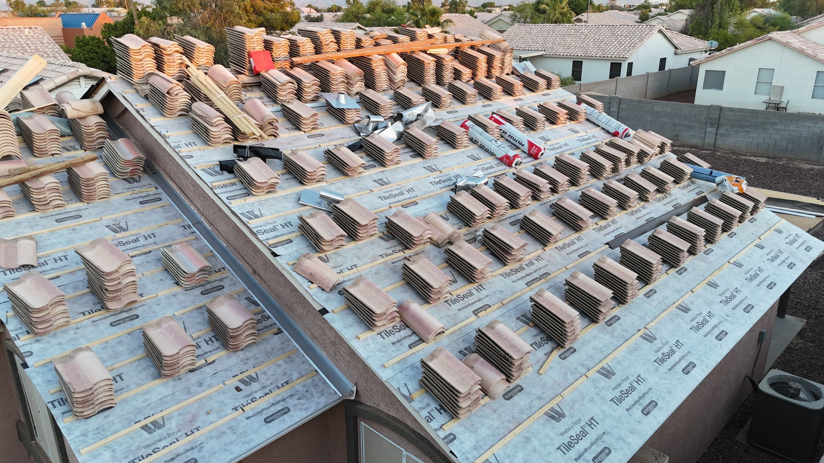 Project in Goodyear, AZ by Saint Roofing