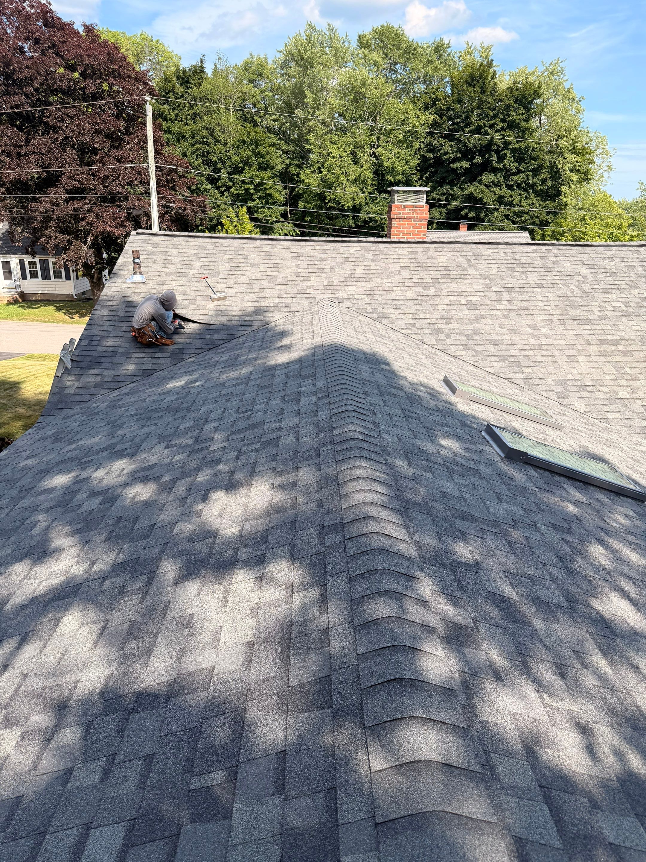 Dover, NH – Owens Corning Asphalt Shingle Roof Installation for Home Addition by Tall pine roofing