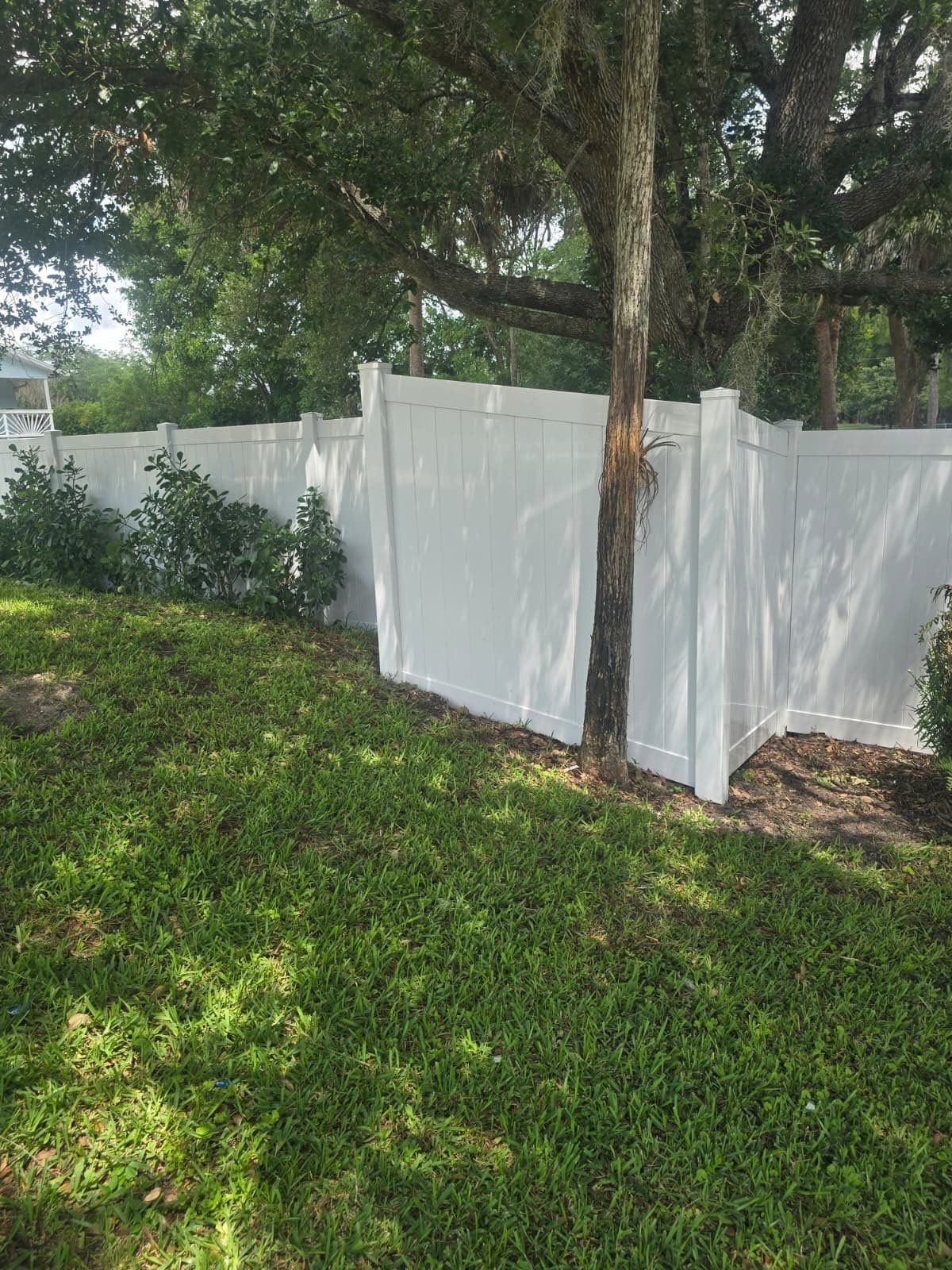 Vinyl Fence and Estate Gate in Naples by True Fence LLC
