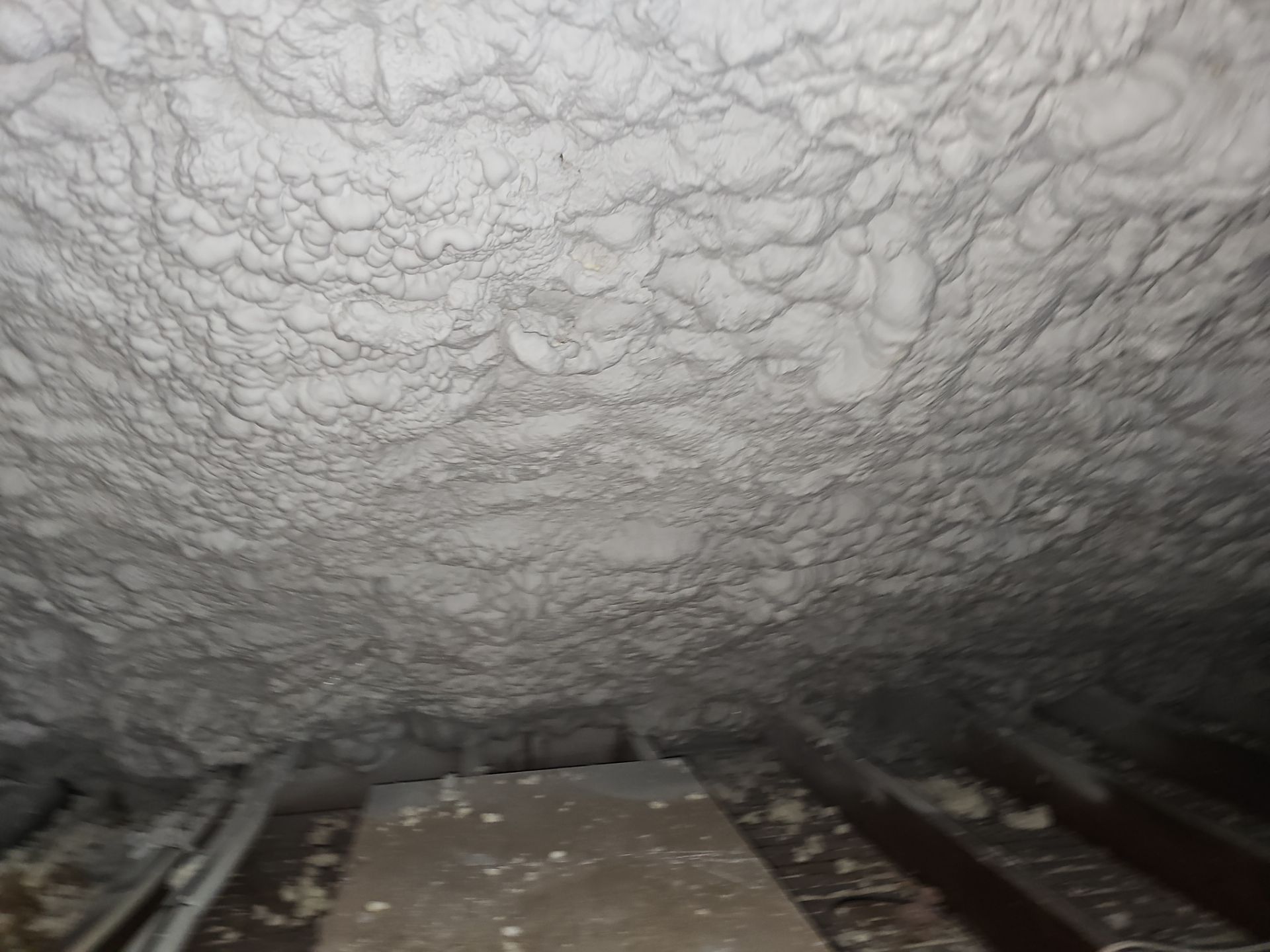 Attic Insulation using open cell spray foam by NYS Foam & Energy
