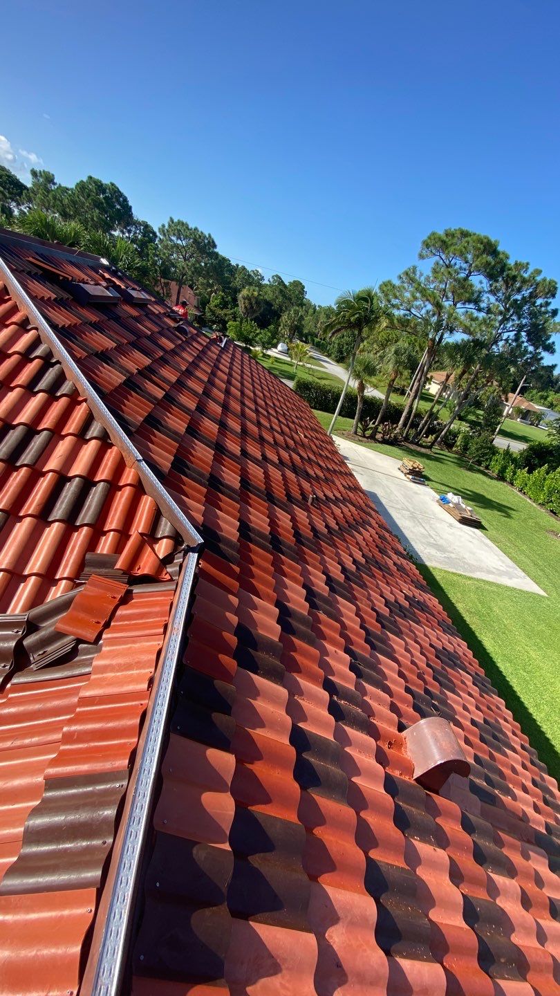 Residential Roofing Installation using Brava Spanish Tile in West Palm Beach by International Roofing