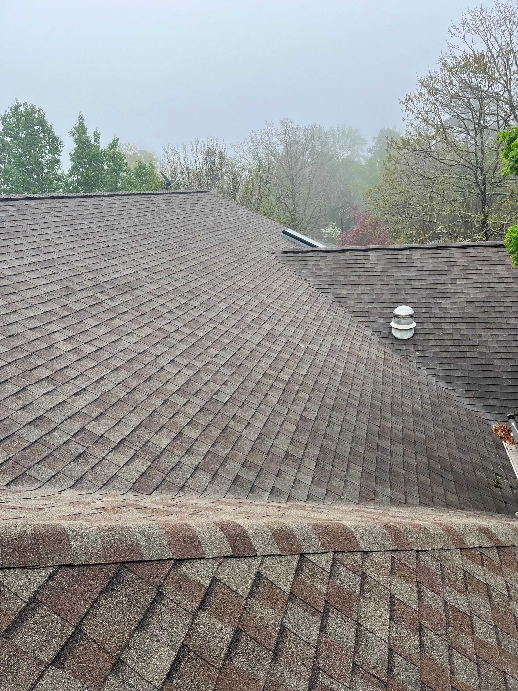 Architectural Shingle Roof Replacement and Skylight Installation in Hot Springs Village by Temple Roofing and Exteriors