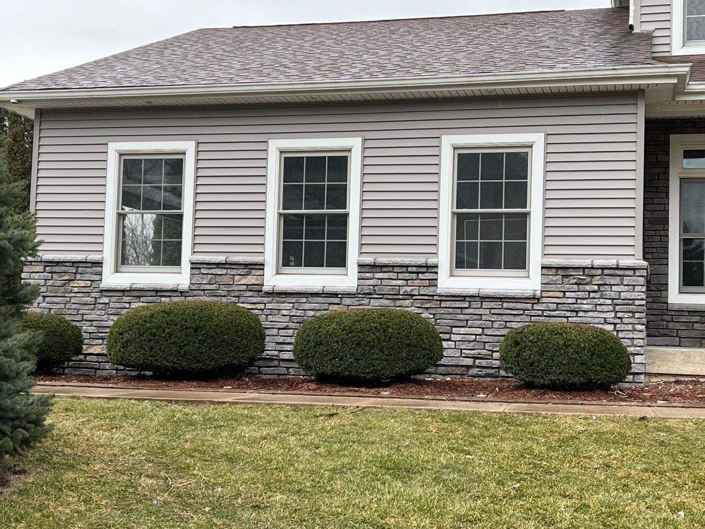 Masonry Veneer Stone Installation by ACE Waterproofing & Basement Solutions