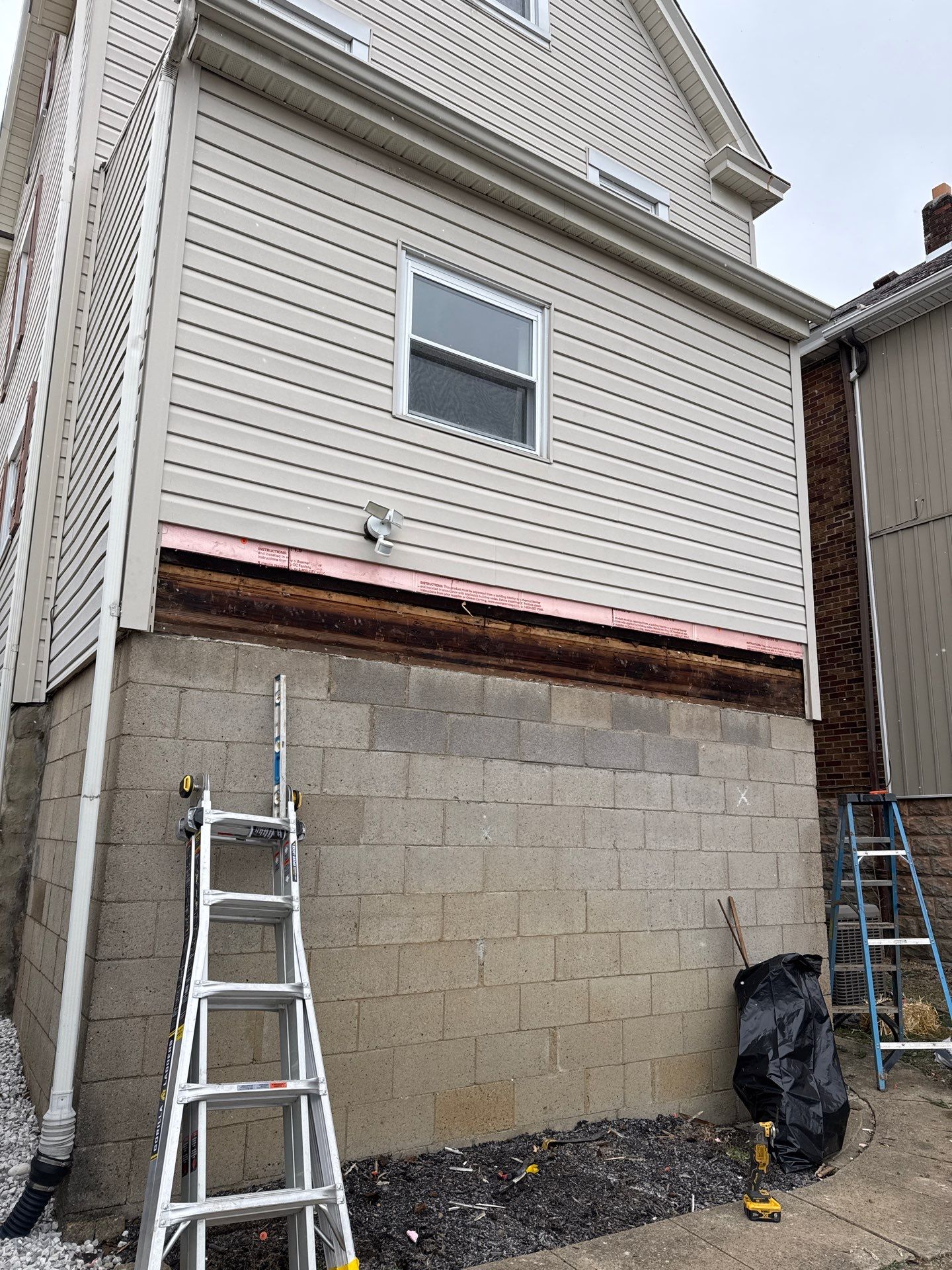 Deck and door by Cousins Roofing Siding & Decks