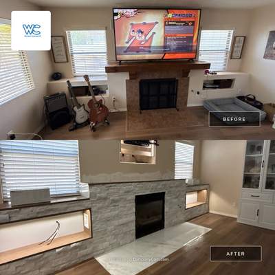 Meadview Fireplace Remodel
