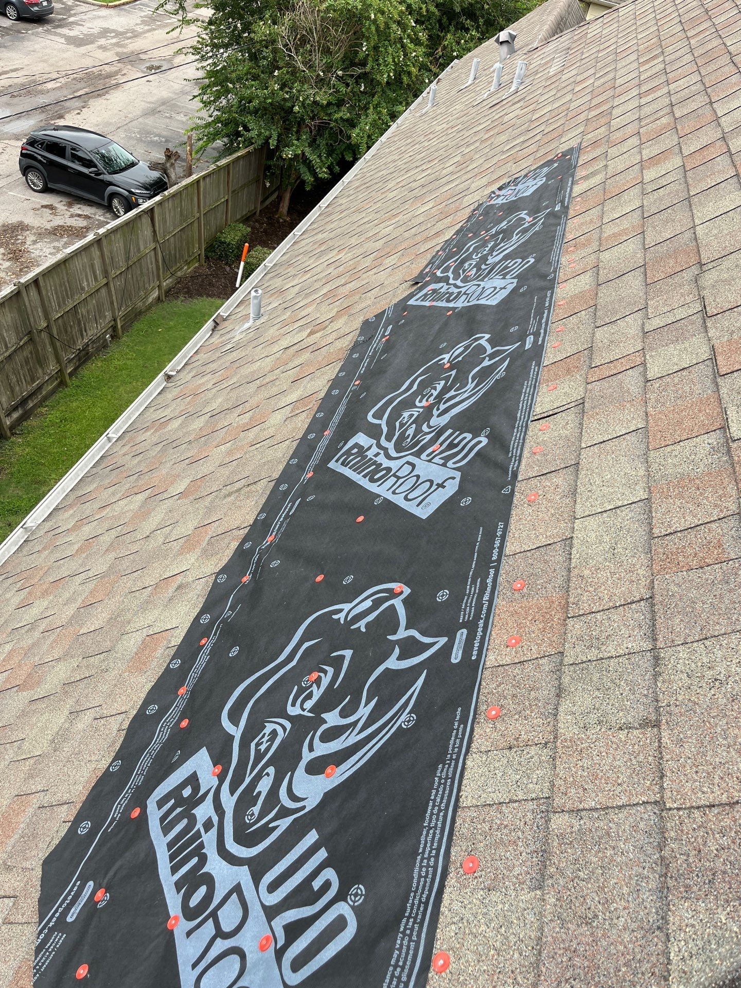 Residential Roofing Repair using Owen's Corning Duration (Lifetime) Shingles by Roof Repair Company