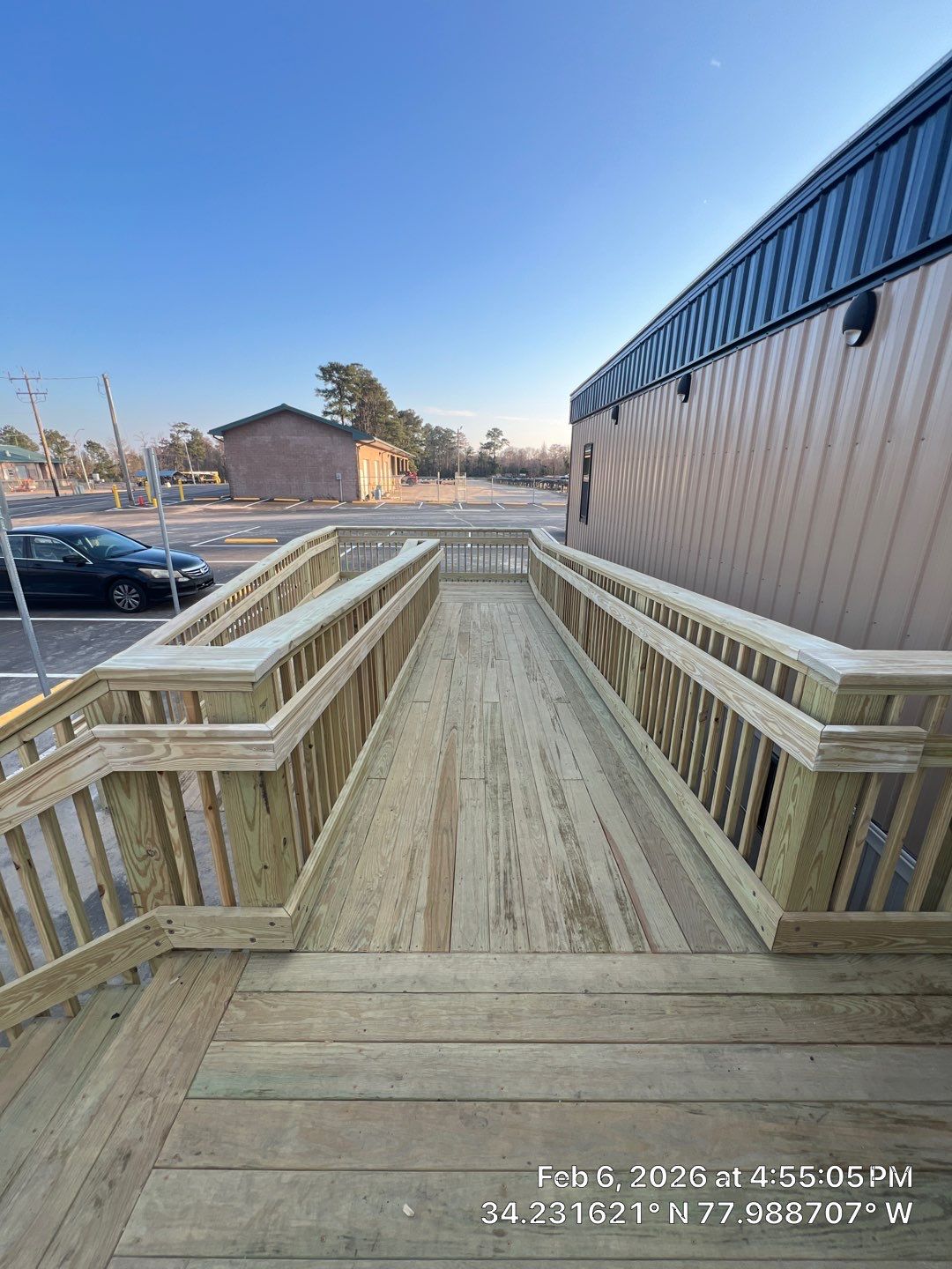 DMV ADA Accessibility Ramp Construction | Leland NC by RGR Construction and Roofing, LLC