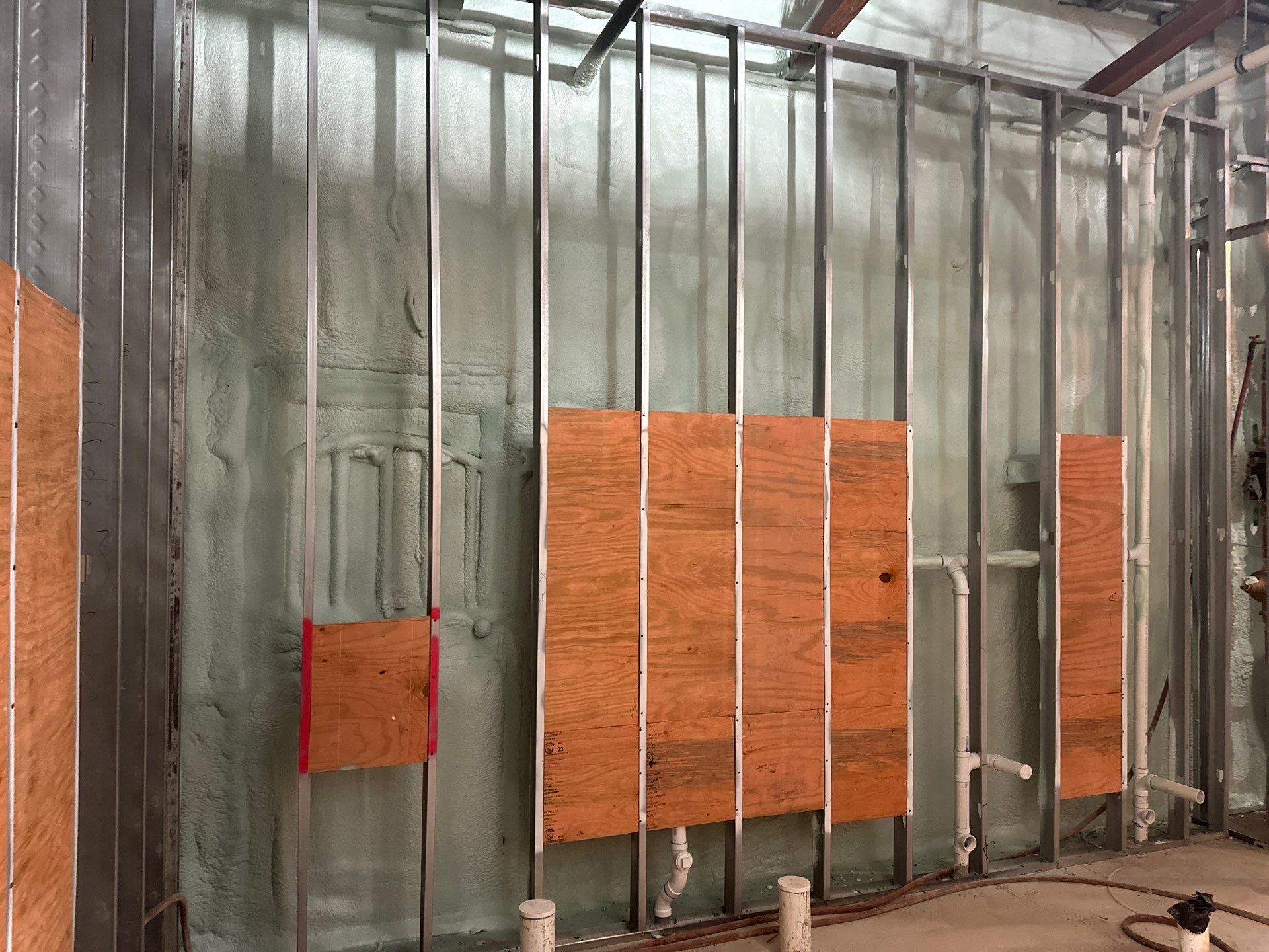 Commercial Building using Closed Cell Spray Foam by NYS Foam & Energy
