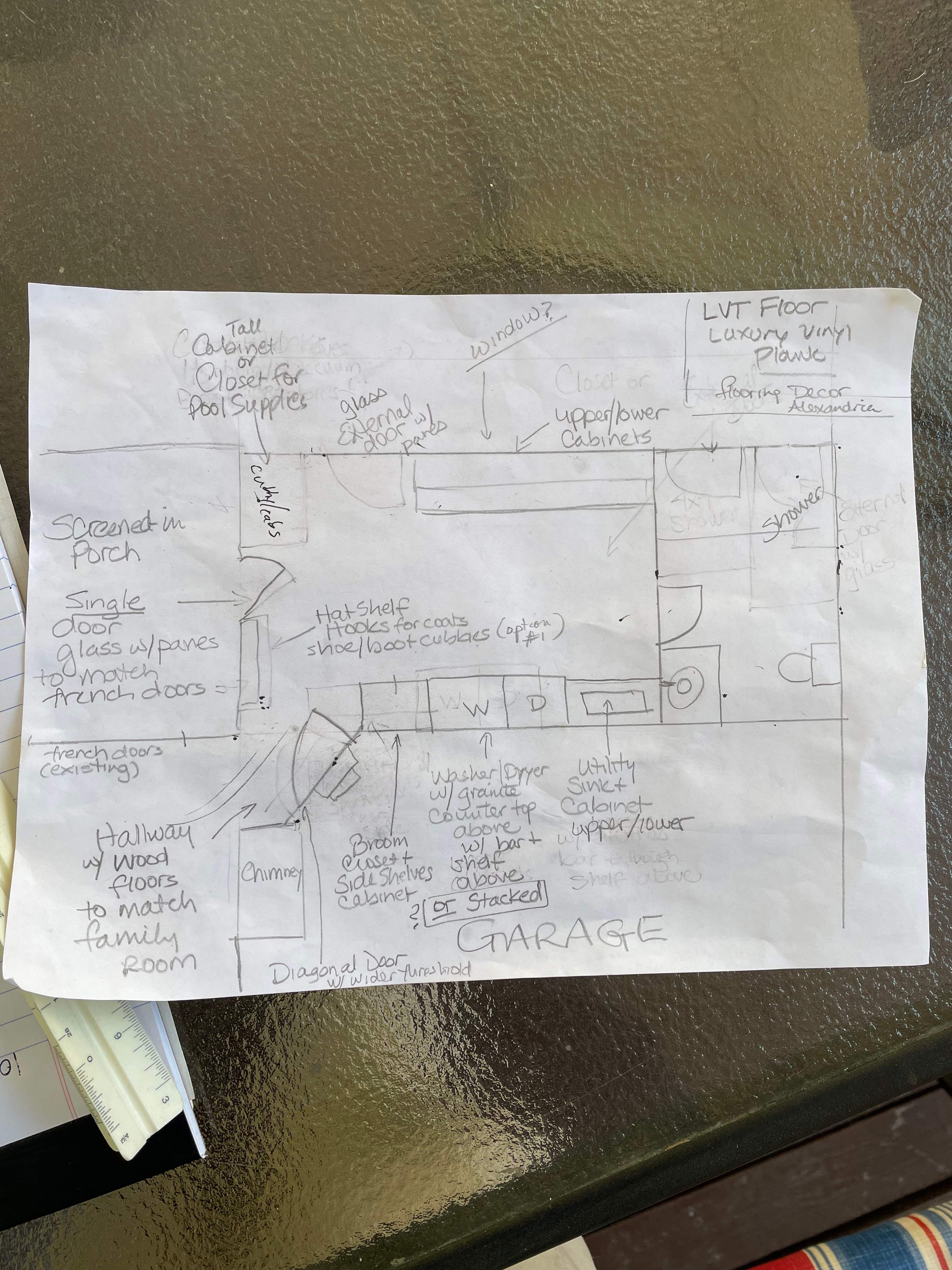 laundry and Cabana bath addition, Vienna, VA by Fairfax Contractors, LLC