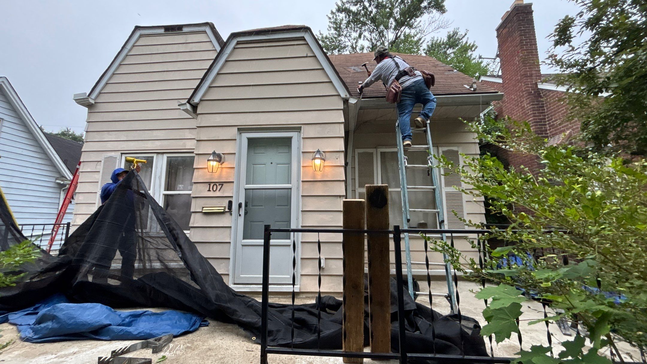 Roof Replacement using Owens Corning Brownwood by 180 Contractors