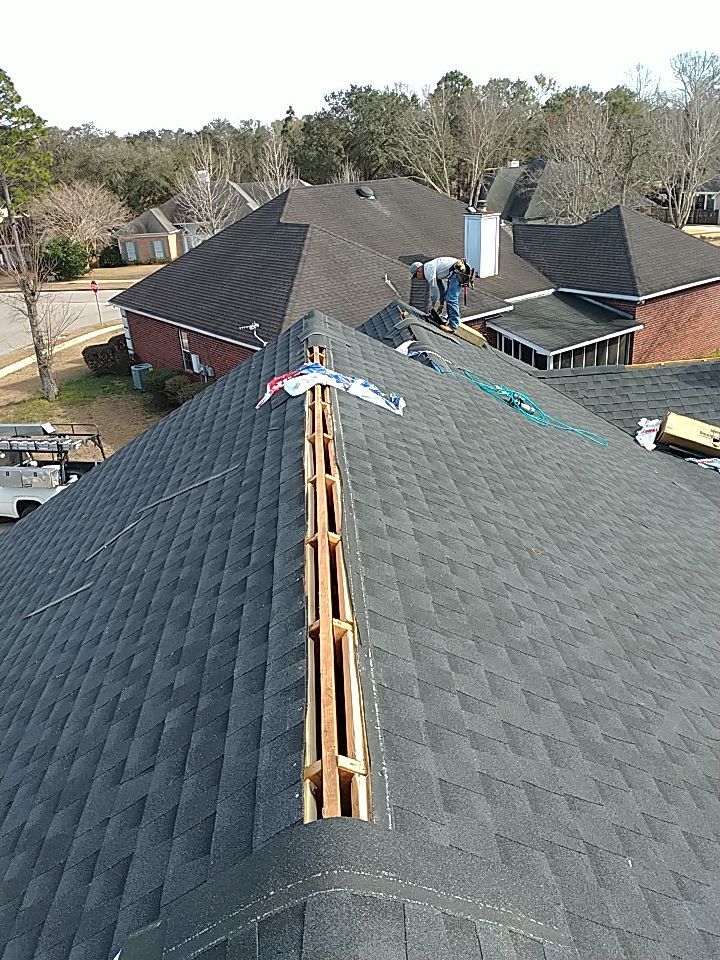Residential Roofing Installation using Roof Replacement by American Roofing & Construction LLC
