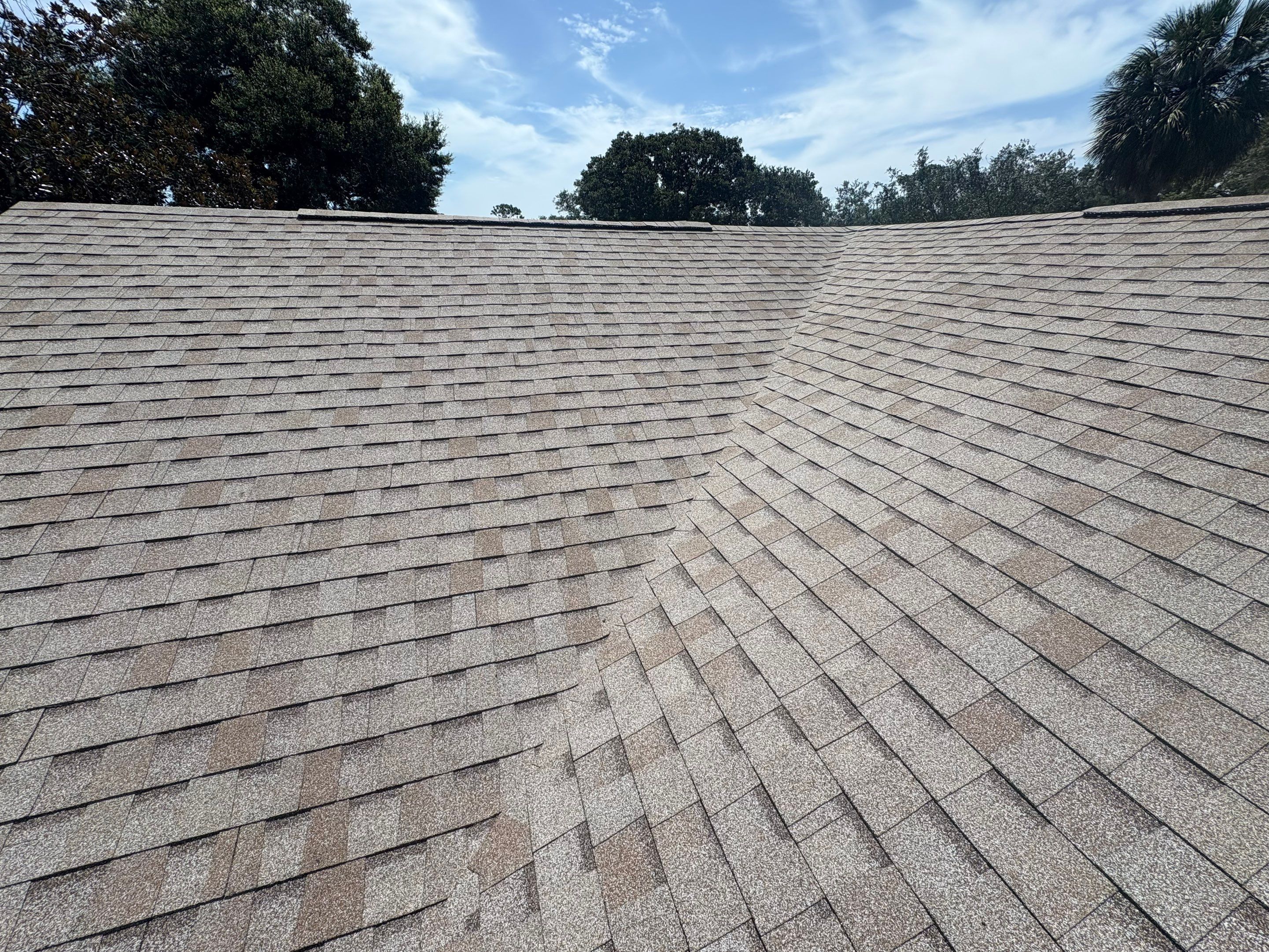 Architectural Shingle Roof Replacement and Attic Inspection in Orange City by Pinnacle Roofing Group