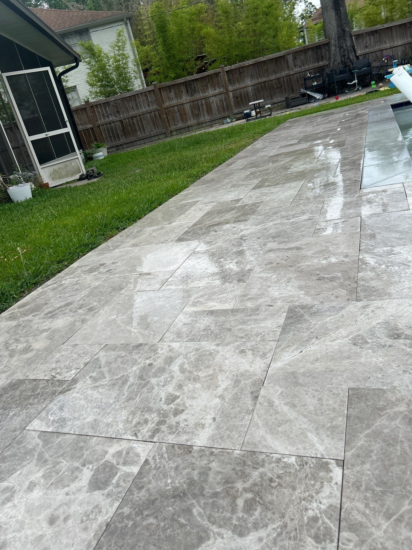 Stone using Concrete Sealant by DuraSeal