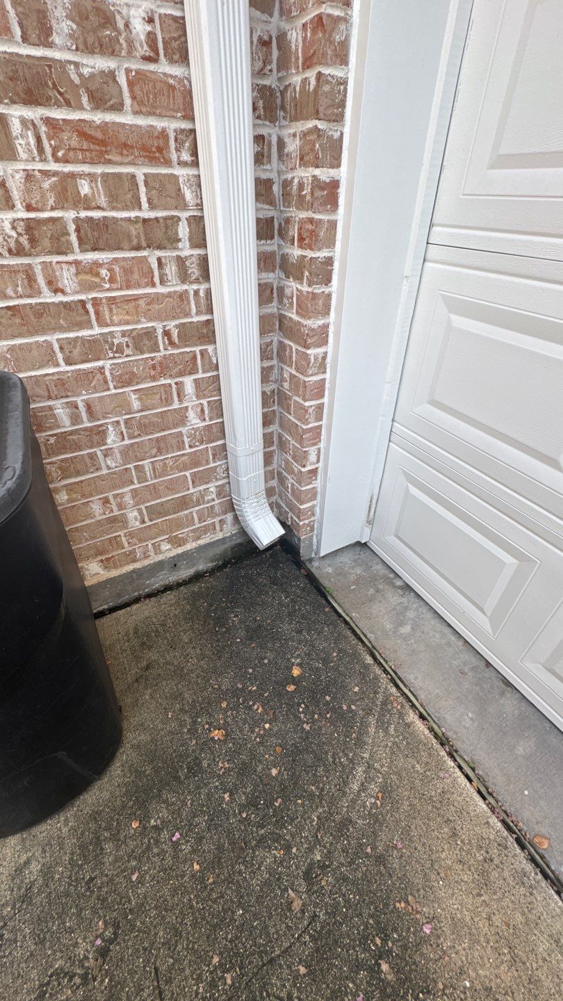 Driveway Concrete Replacement & French Drainage System by Texas Urban Elements