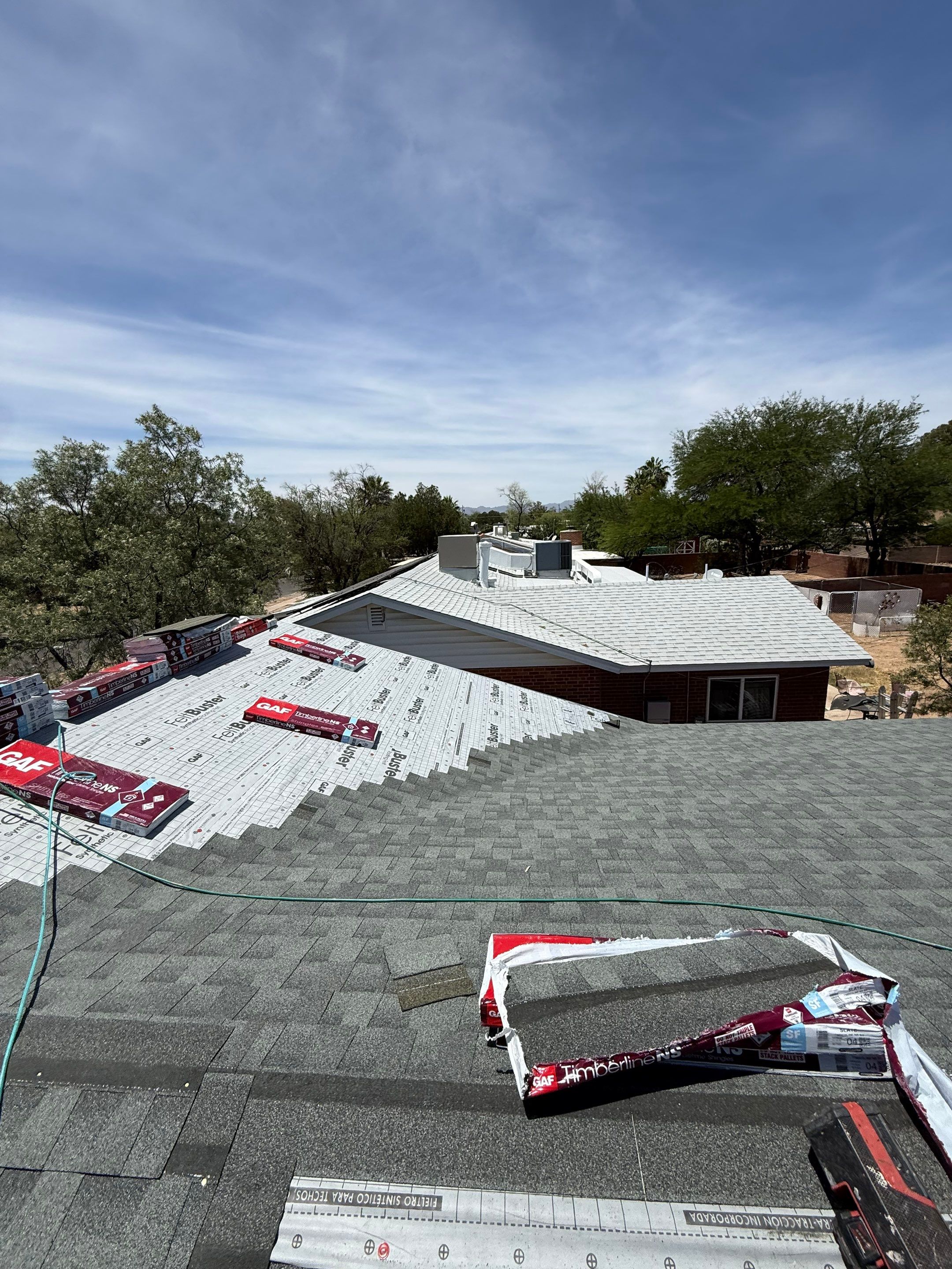 Project in Tucson by West Coast Roofing AZ