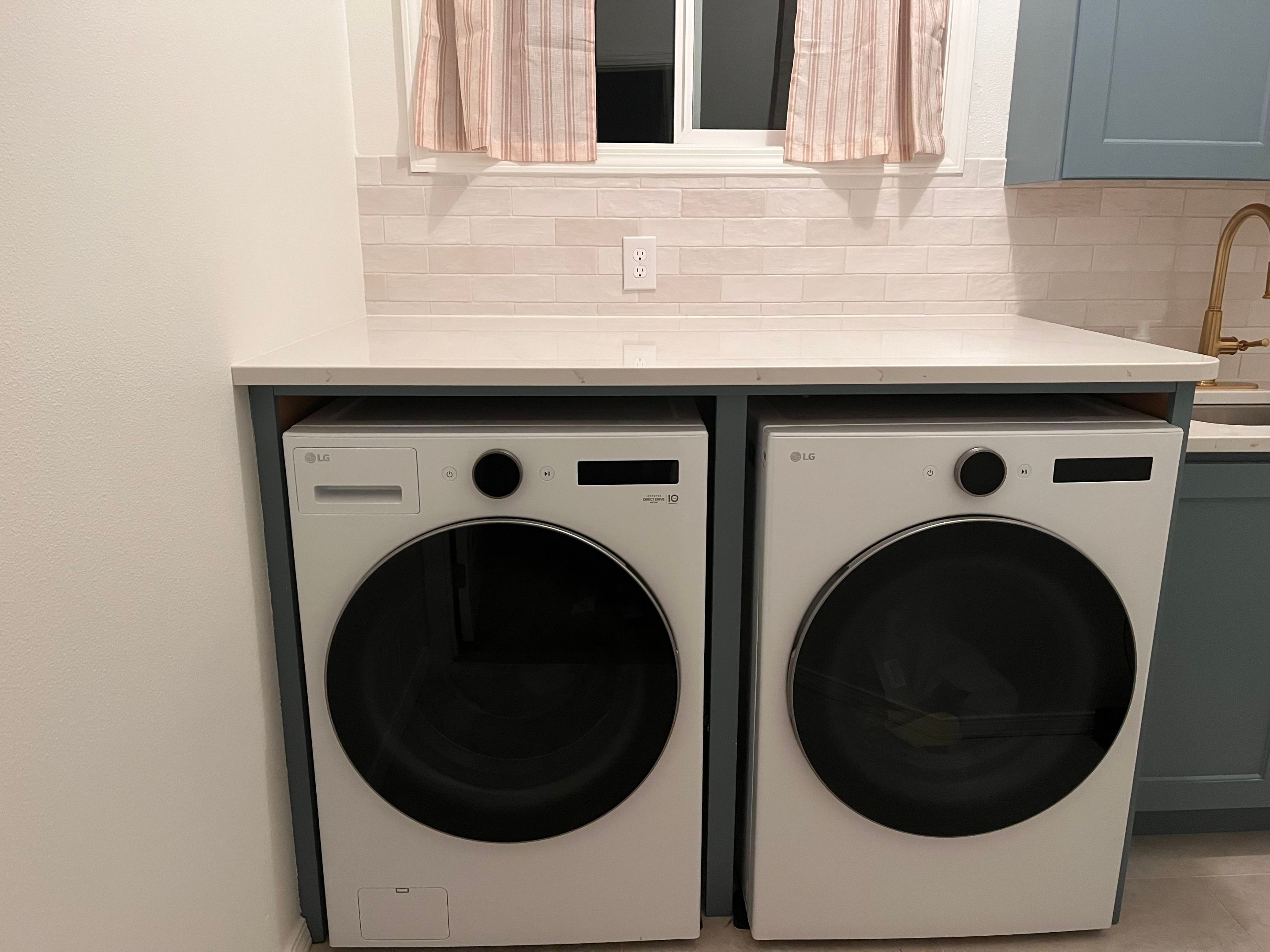 West Linn Laundry Room Renovation with New Cabinetry by American Made Construction 