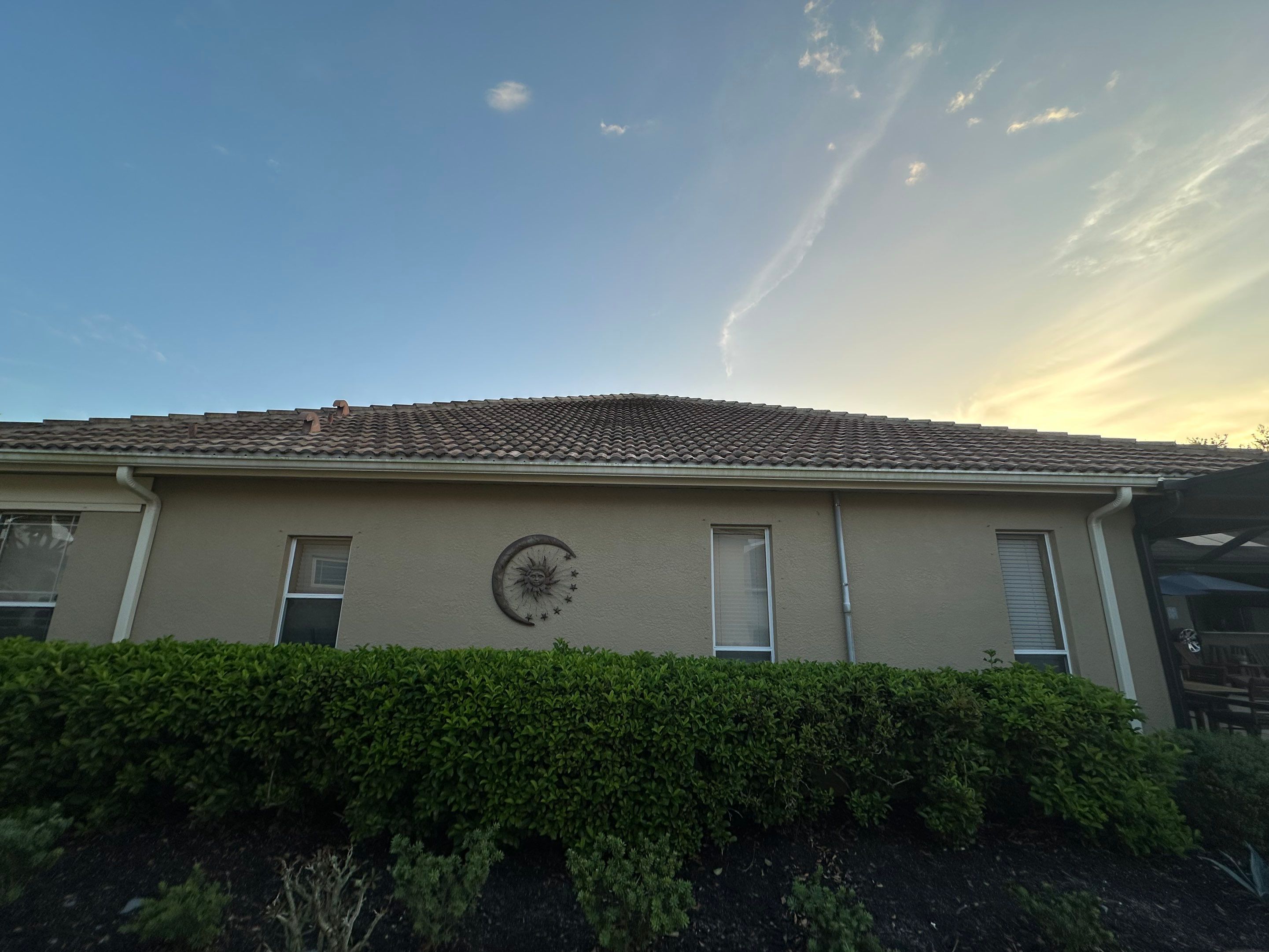 Concrete Tile Roof Cleaning in Winding River Community, Bradenton, FL | Sunshine AquaWash by Sunshine AquaWash