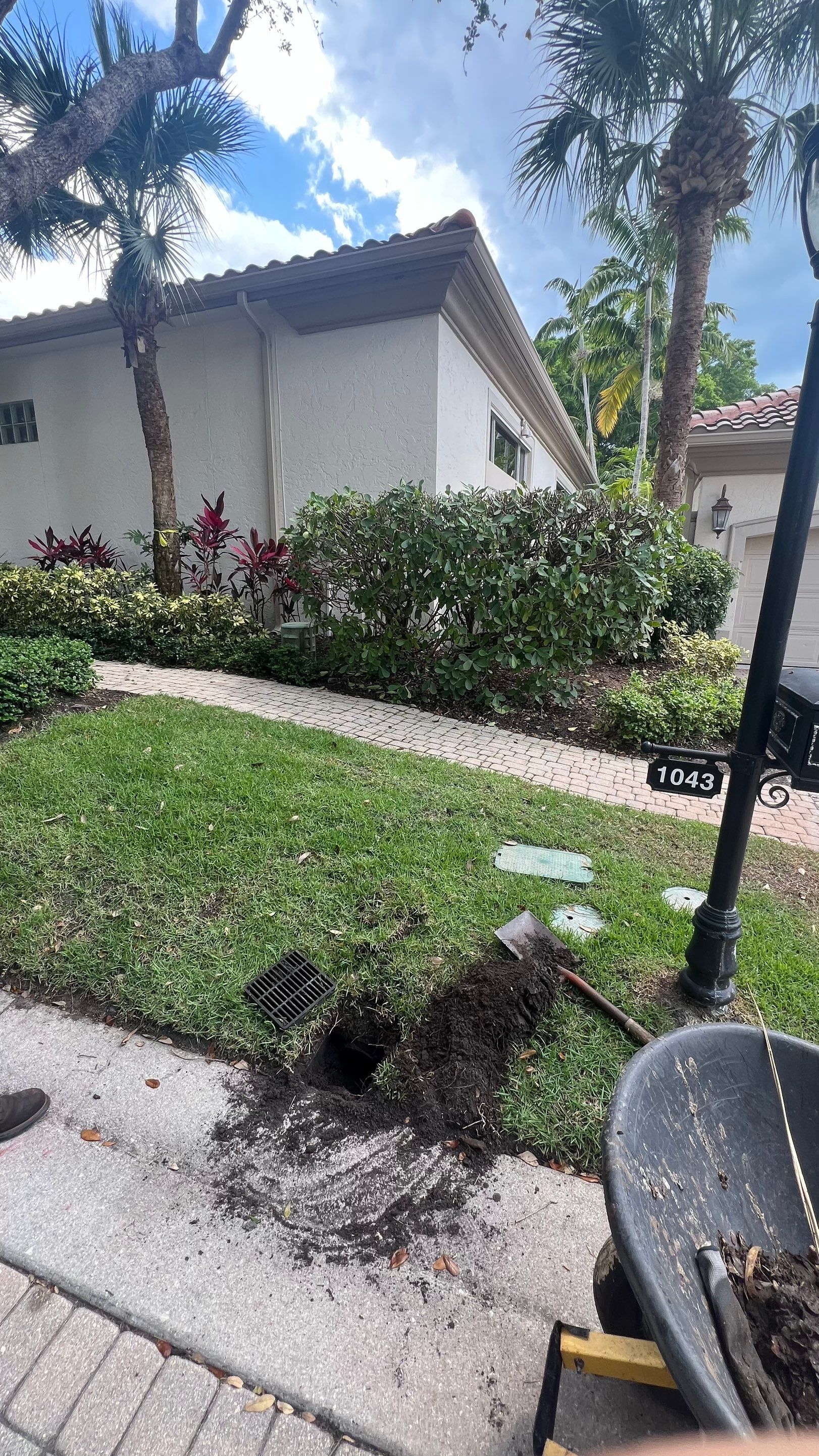Residential Stormwater Gutter Drain System Maintenance by APS Power & Water