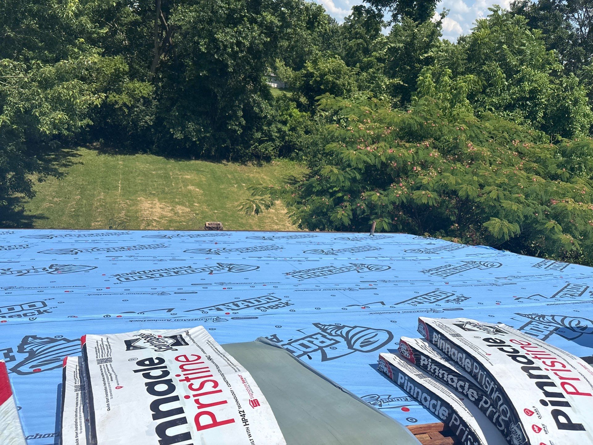 Residential Roofing Install - Atlas Pinnacle Pristine Shingle - Color Morning Harvest by Titan Commercial & Residential Roofing 