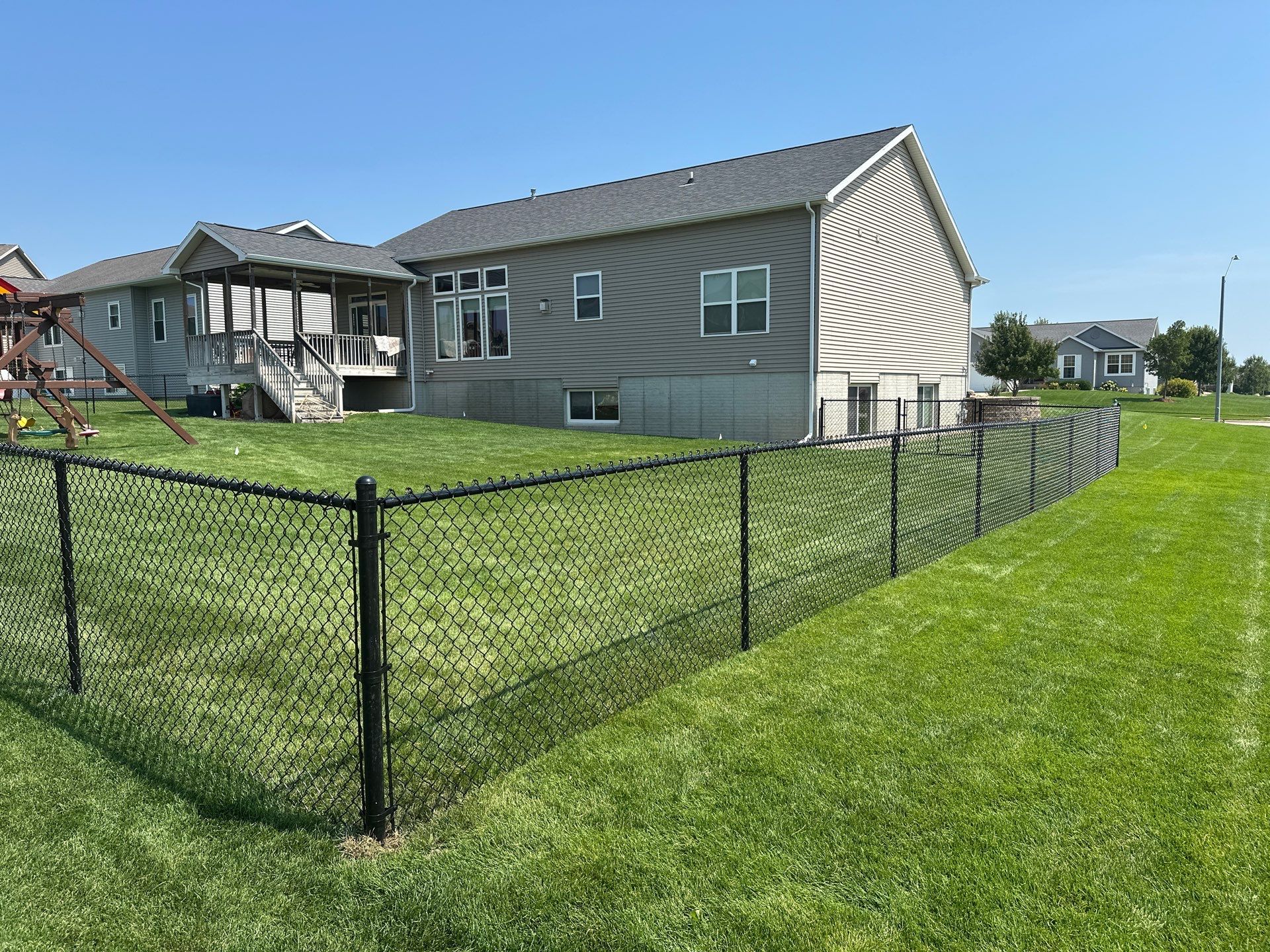 Project in Cedar Falls by Perfect Picket Fence and Stain