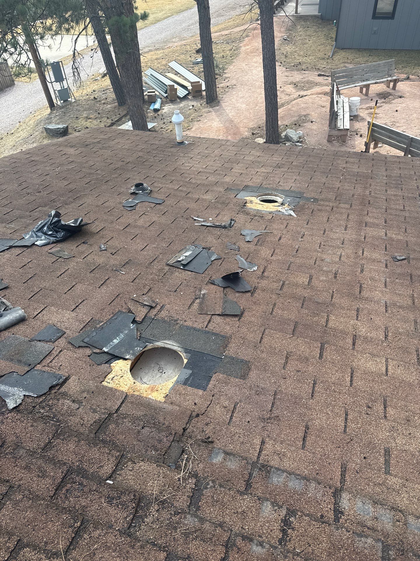 Residential Roofing Installation using Steel Roofing by Weather-Tite Exteriors LLC