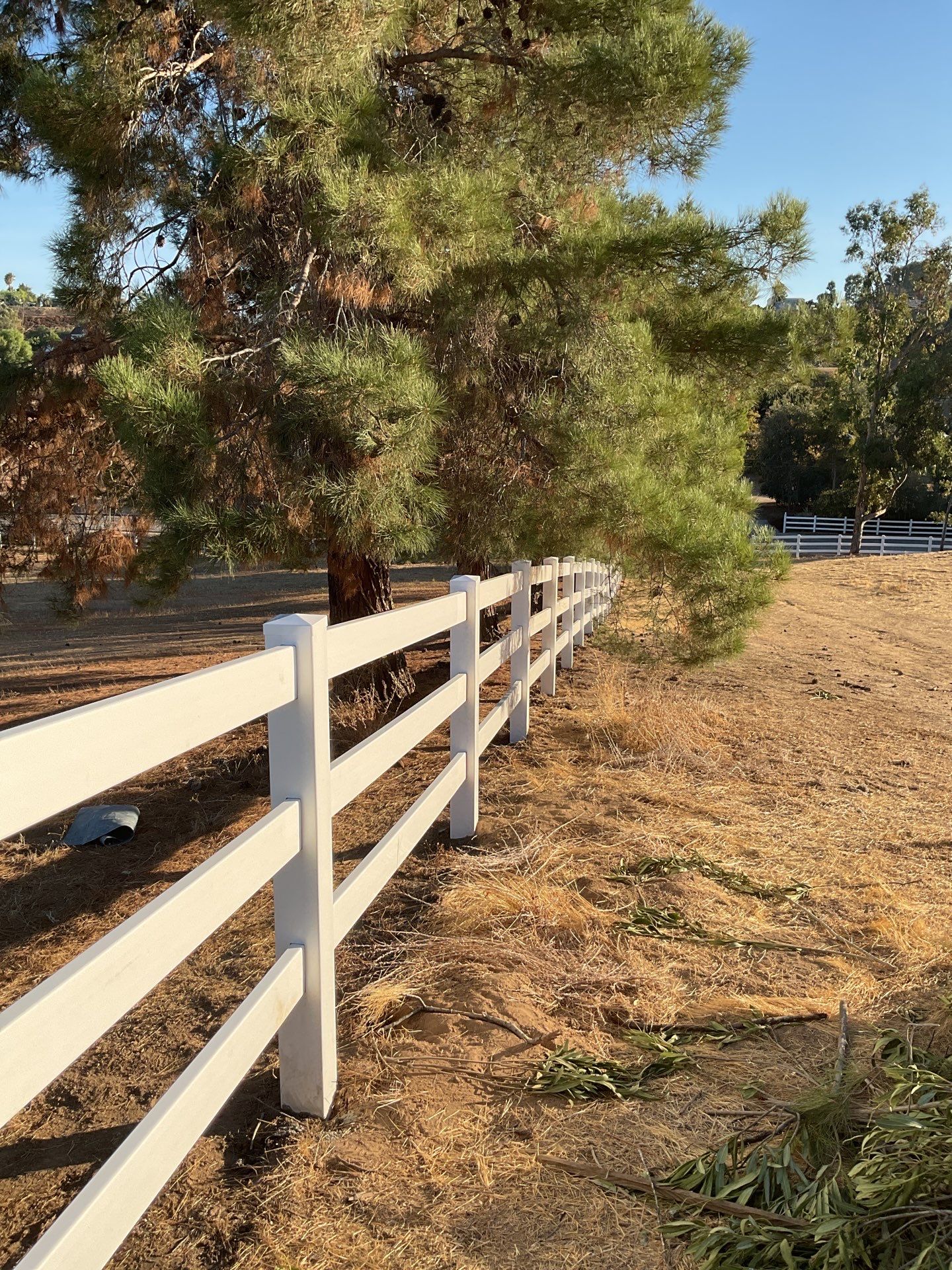 Fence Installation using Vinyl  by Fence Guys Inc. 