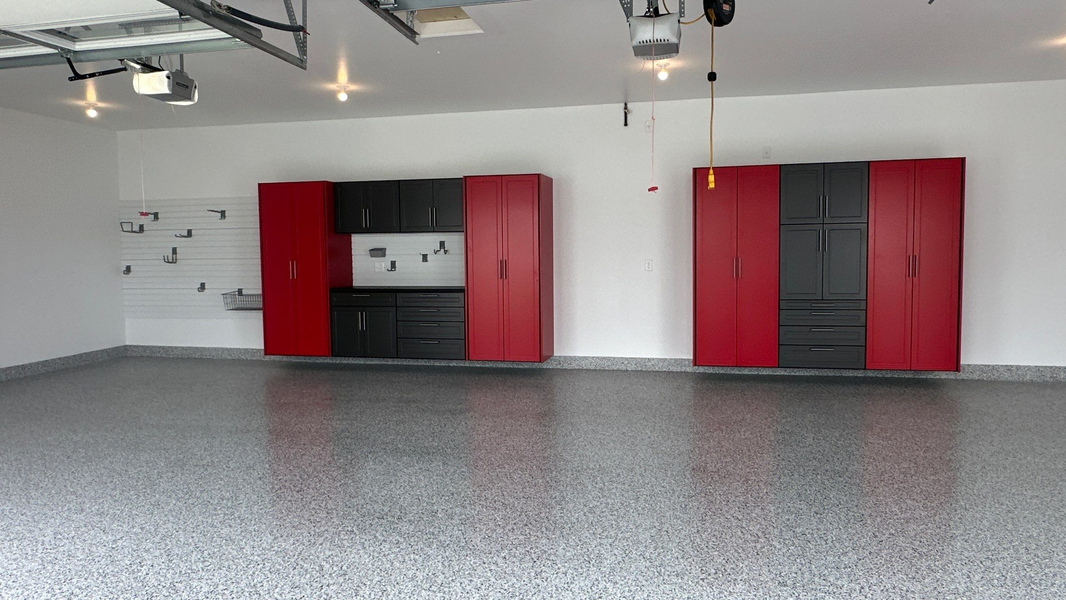 Louis P. transformed their garage into the garage of their dreams by Banner Garage