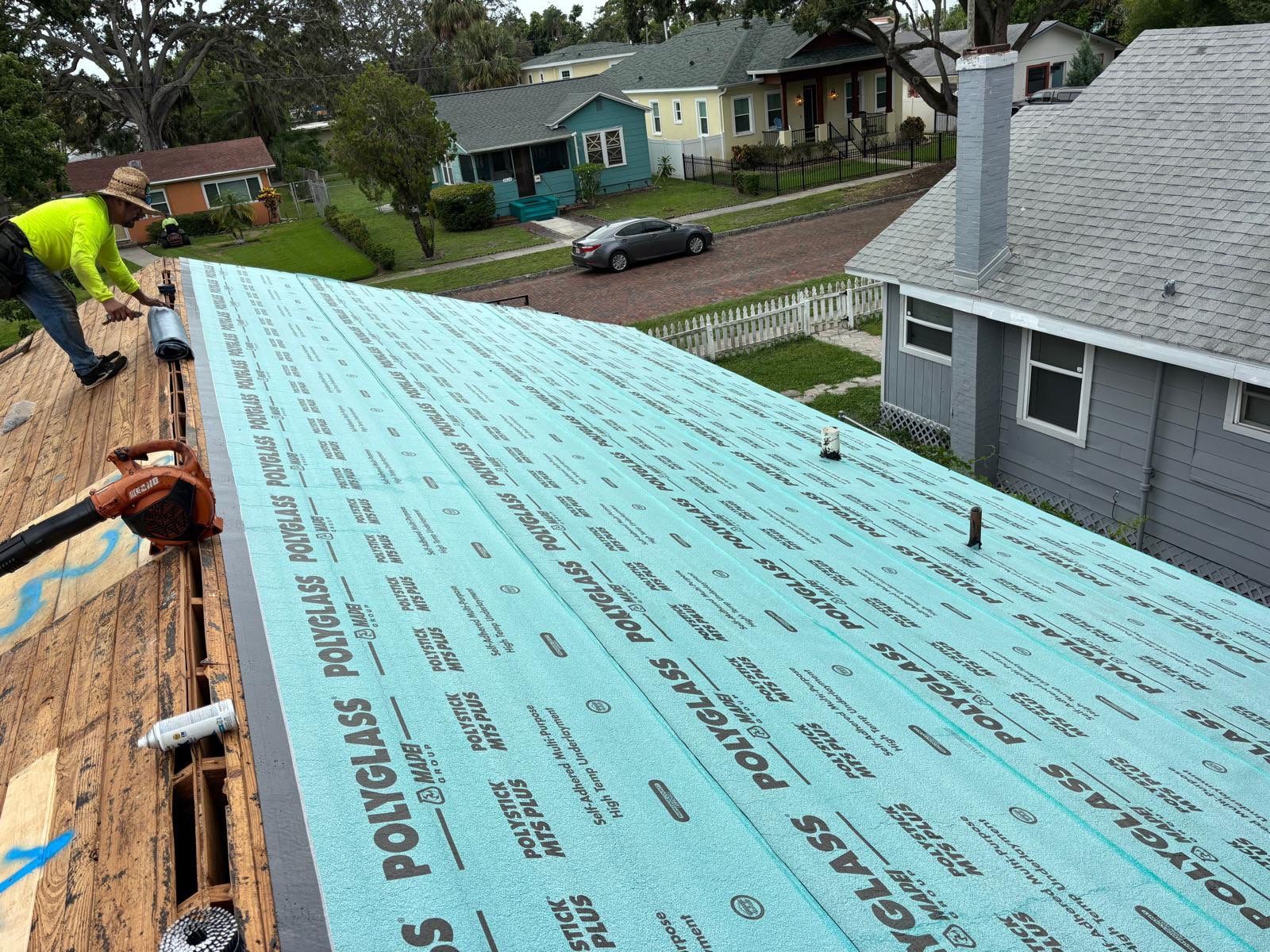 Project in St. Petersburg 33712 by Mitchell Roofing Company LLC 