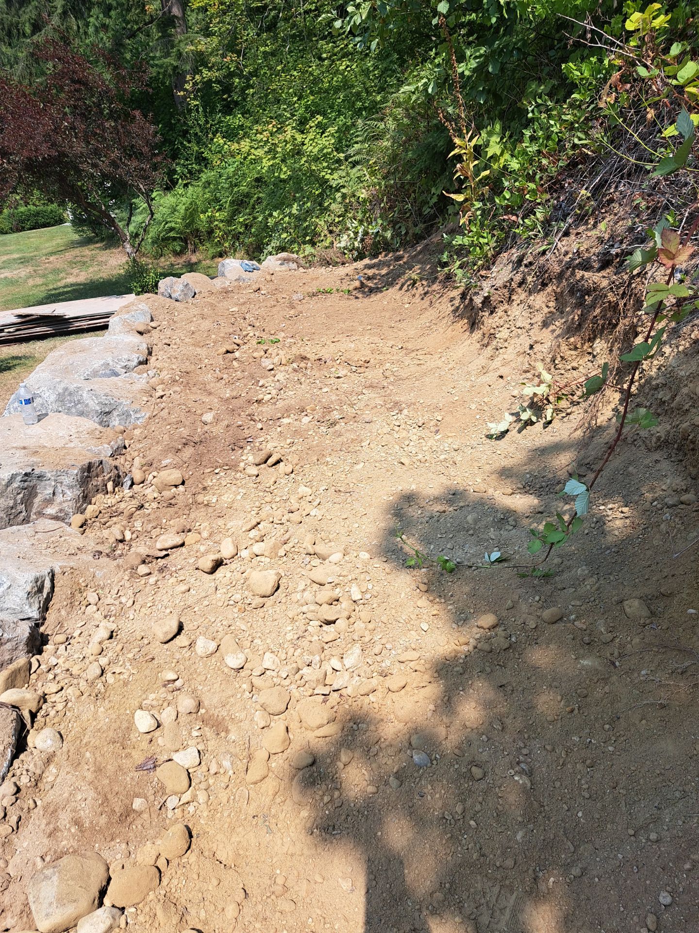 Jim | Rockery Wall, Landscaping, Road Repair & Sealcoating by Jireh Asphalt & Concrete Inc 