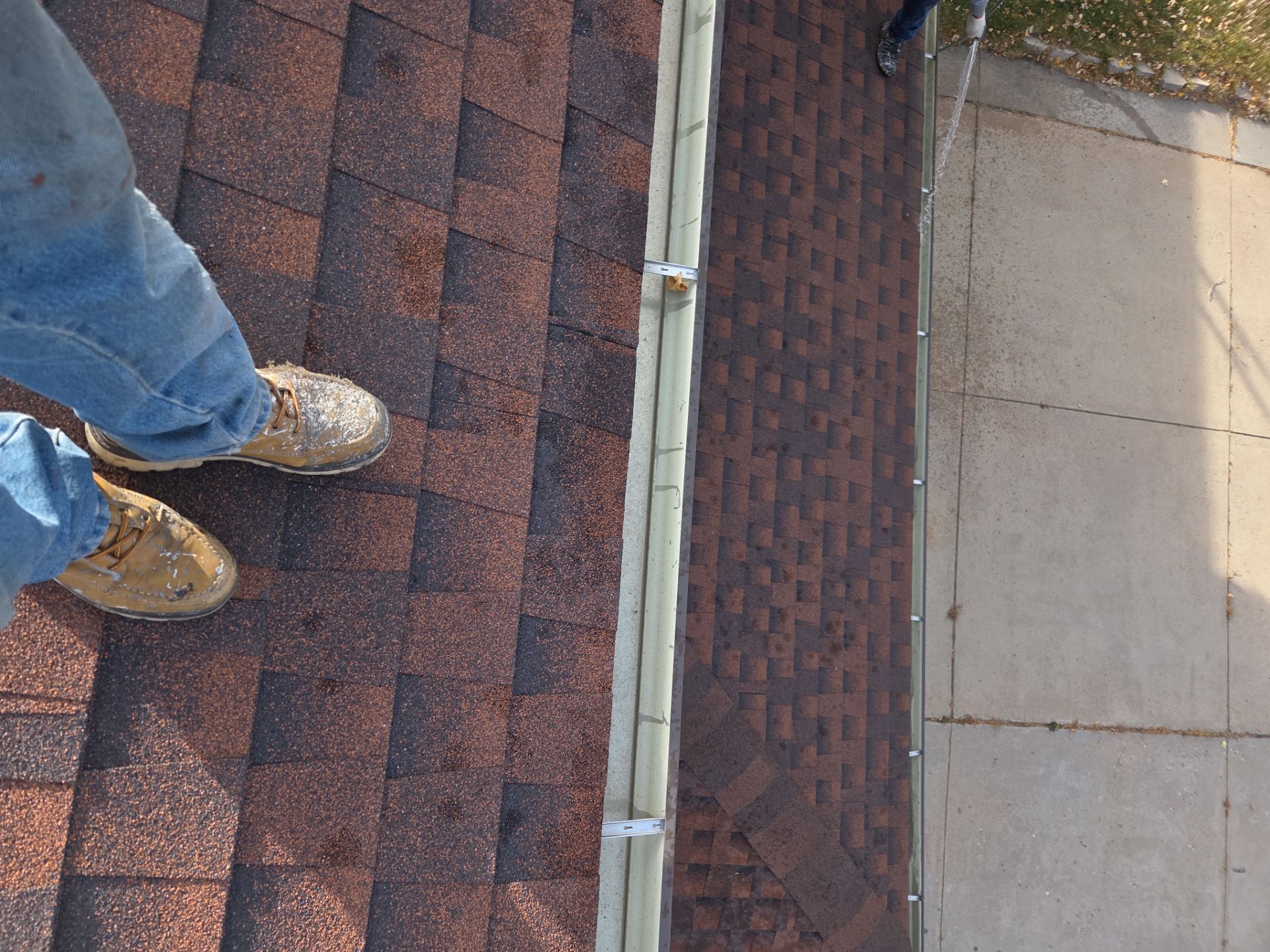  Gutter and Downspout Cleaning by RTP Roofing Company