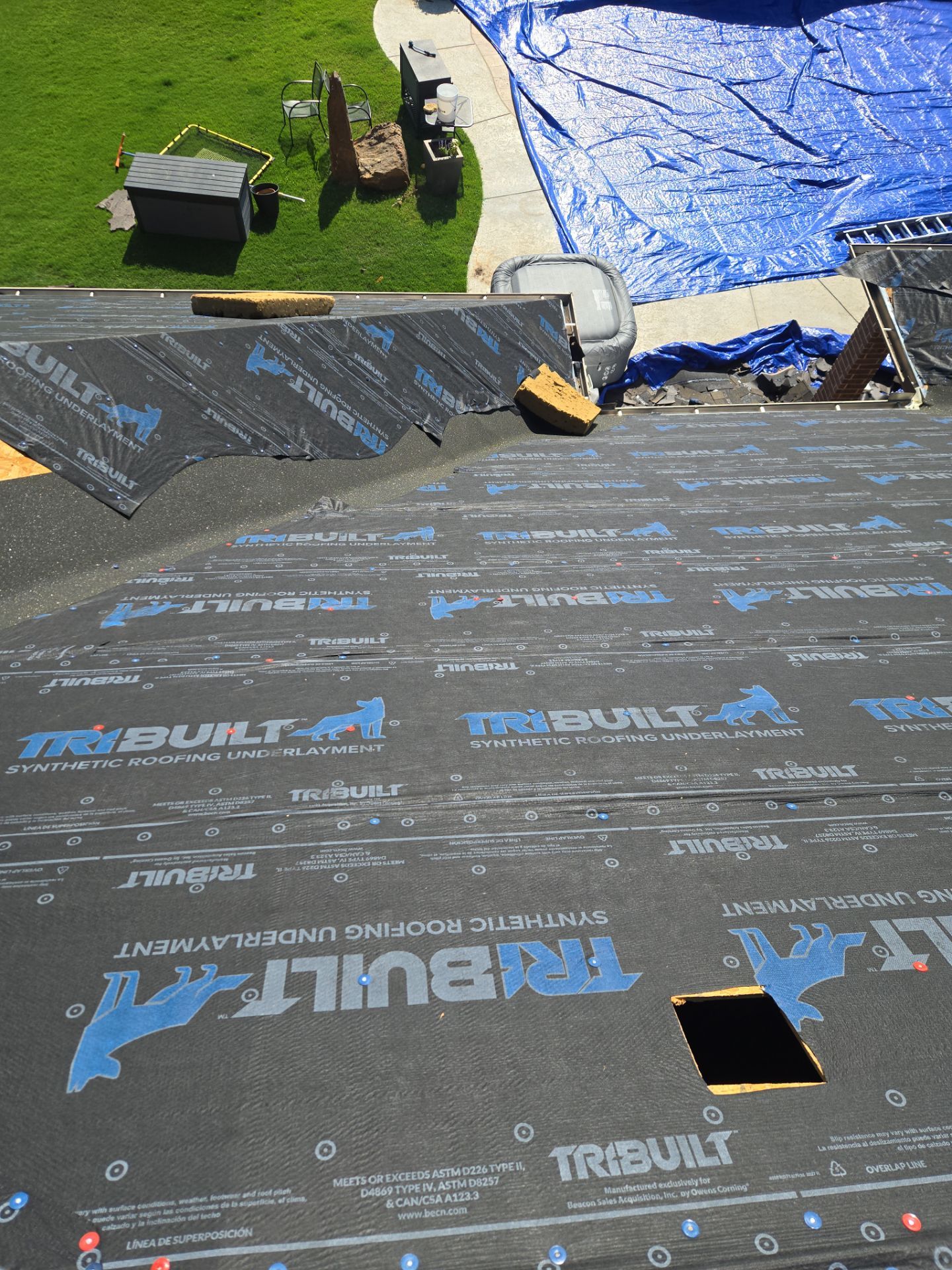 Project in Azle by Lonestar Roofing and Restoration LLC.