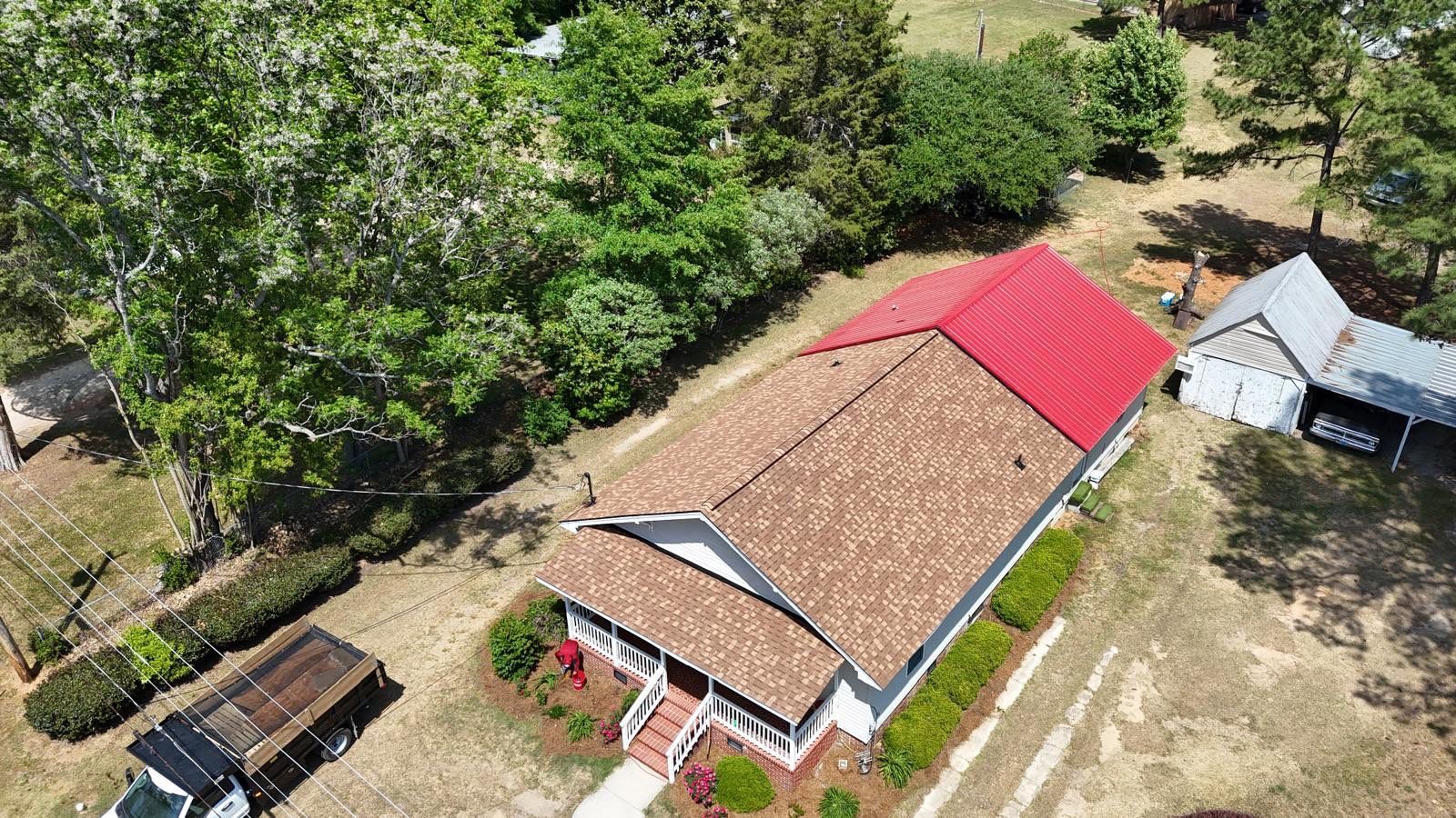 Roof replacement and interior repair by hail and wind damage