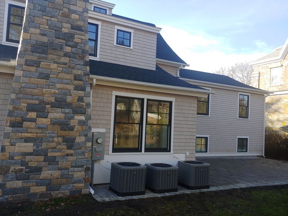 Newport, RI Gutter Installation using 6" Half Round Aluminum Gutter by Gutter Pro Enterprises