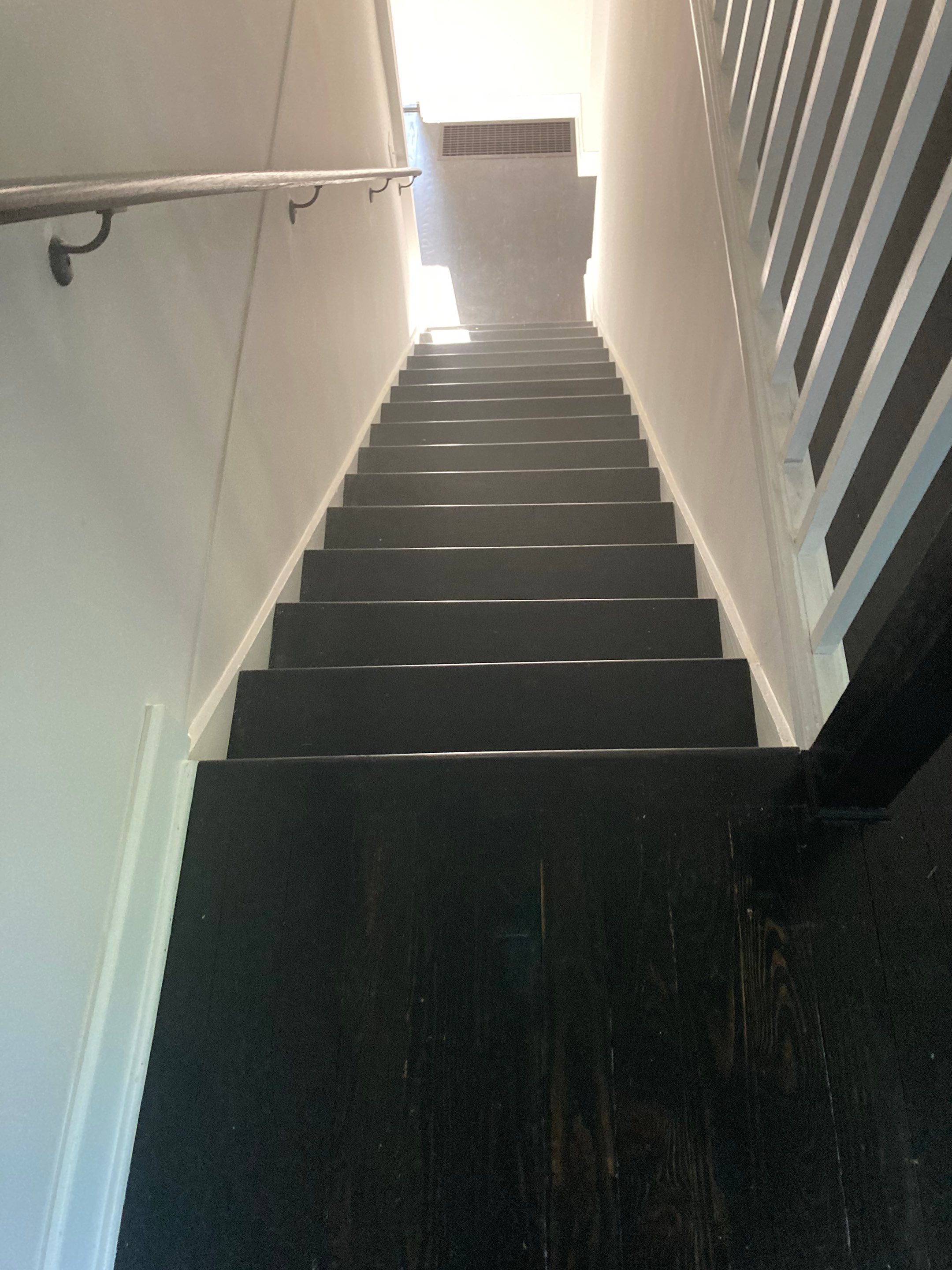 Hardwood floor refinish/restore by Footprints Floors of Nashville