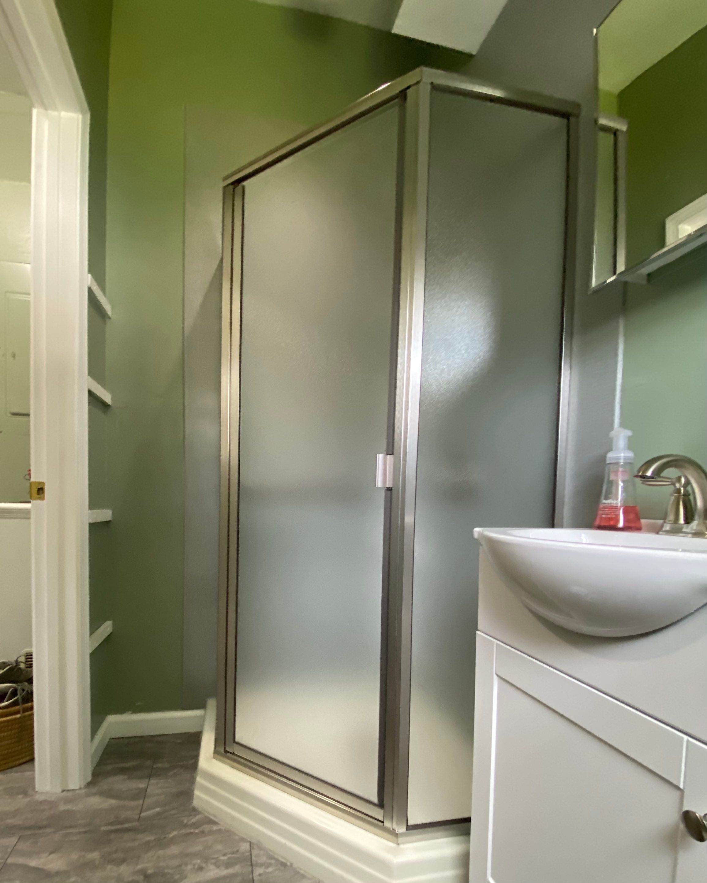 Bathroom Remodel using BCI Acrylic Shower System by Secure Construction Company Inc