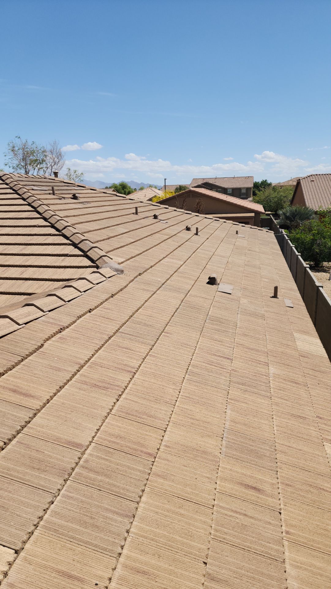 Mesa Tan Concrete Tile by Reimagine Roofing