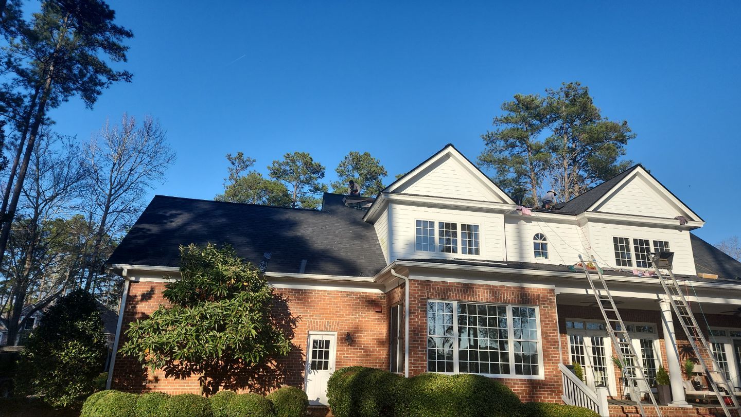 Residential Roofing Installation using Owens Corning® Oakridge Onyx Black by Indigo State Roofing