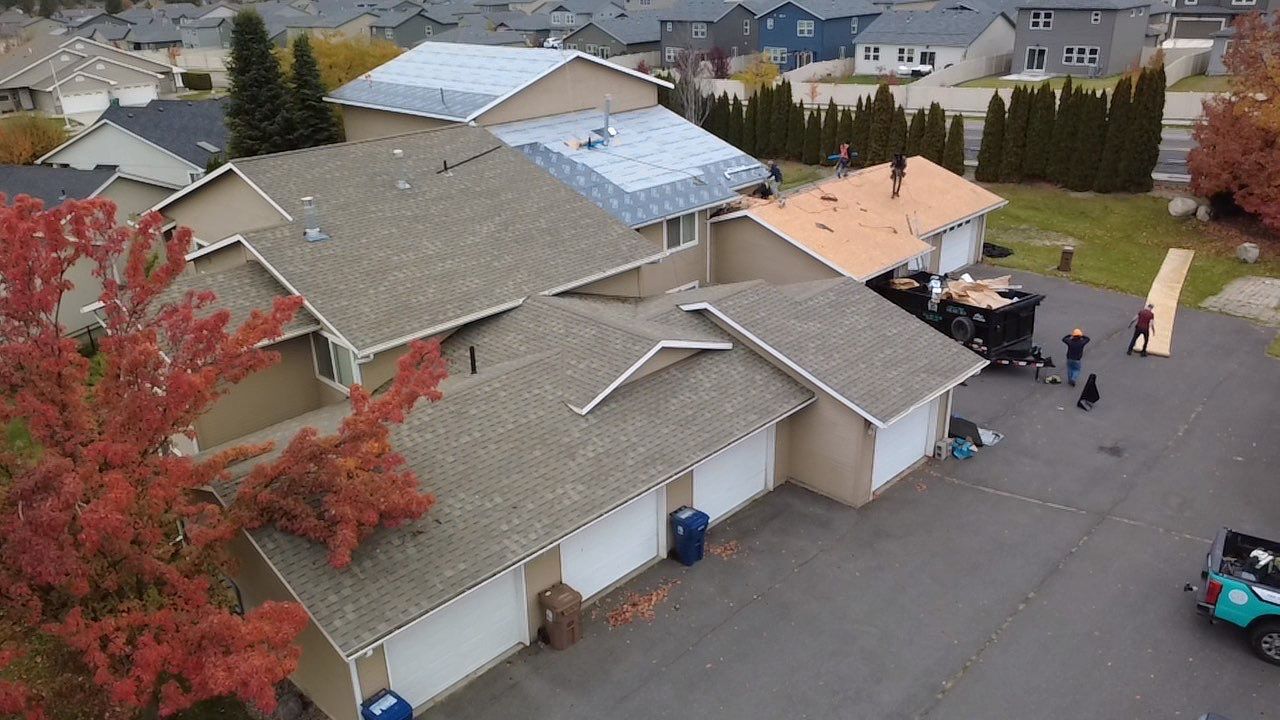 Residential Roof Replacement With Architectural Shingles in Spokane by Alpine Roofing
