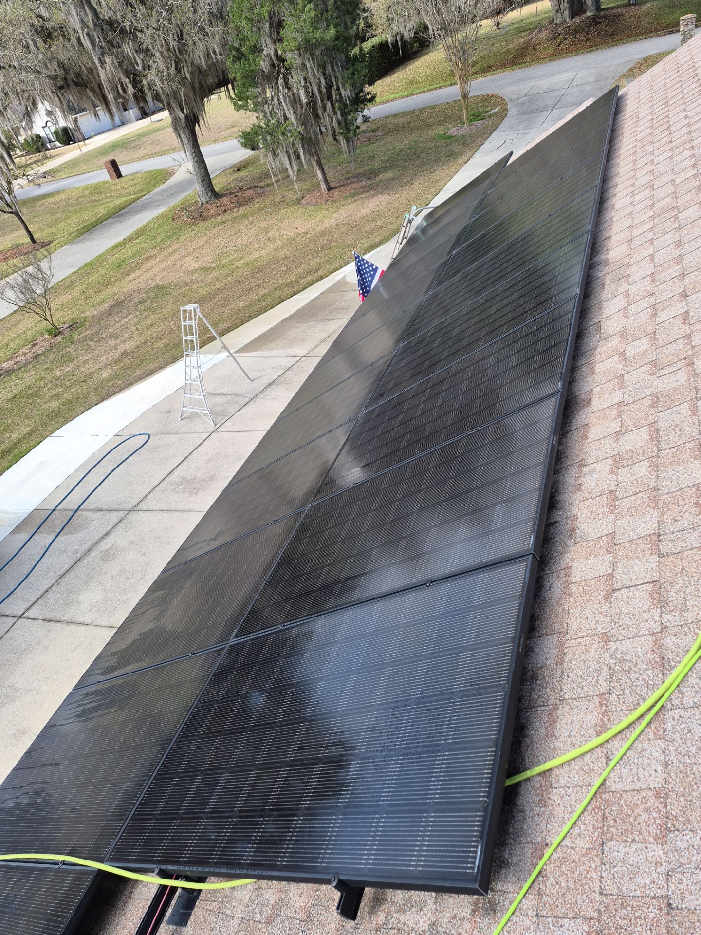 Solar Panel and Full Exterior Cleaning for Ocala Residence by Infinite Exteriors LLC