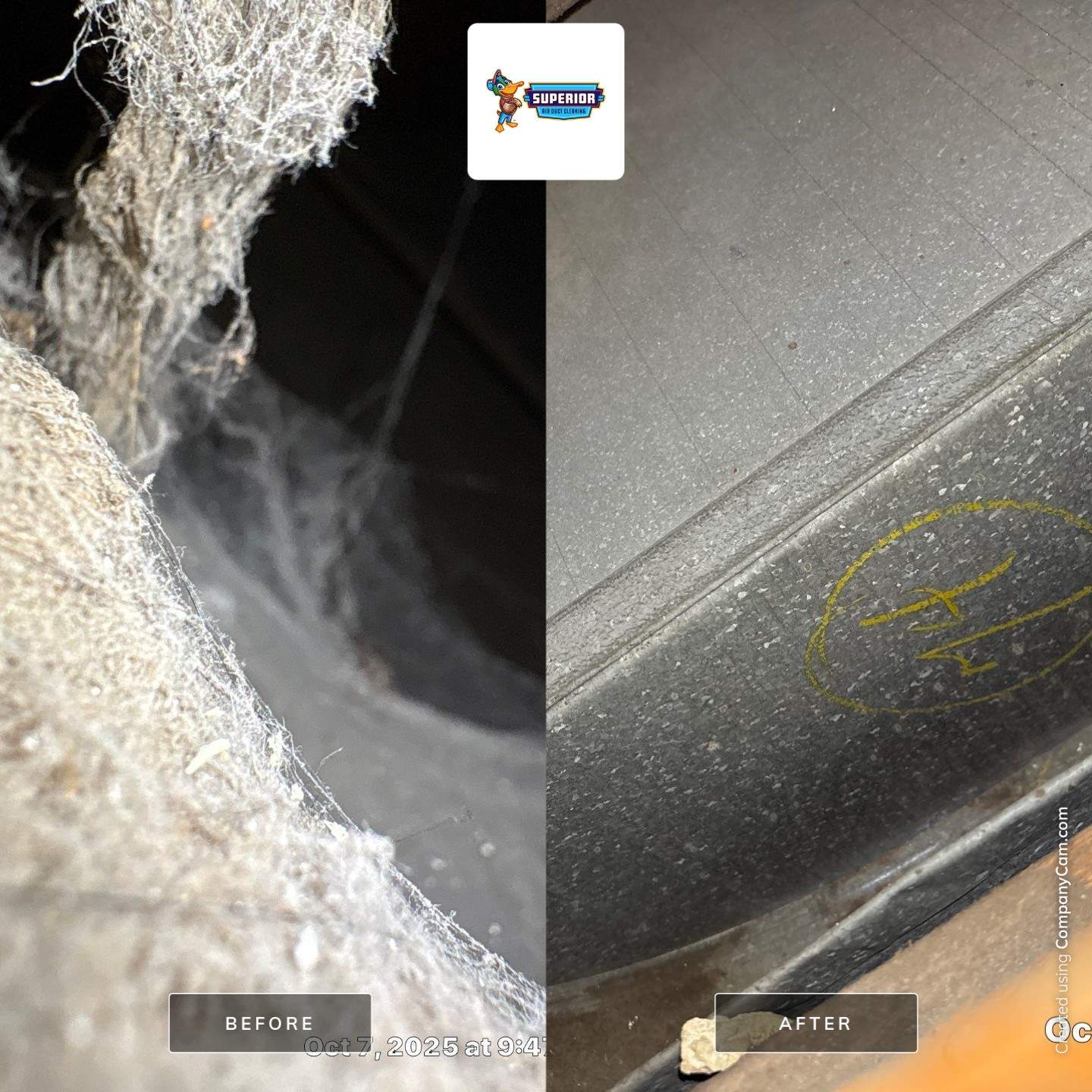 Air Duct Cleaning With a Vacuum Truck in Pittsburgh, PA by Superior Air Duct Cleaning
