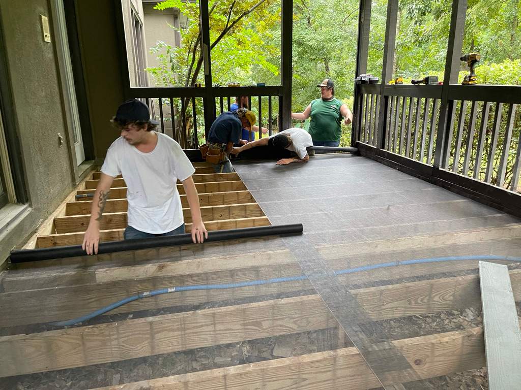 Lake Crest Porch by Pillar and Pine