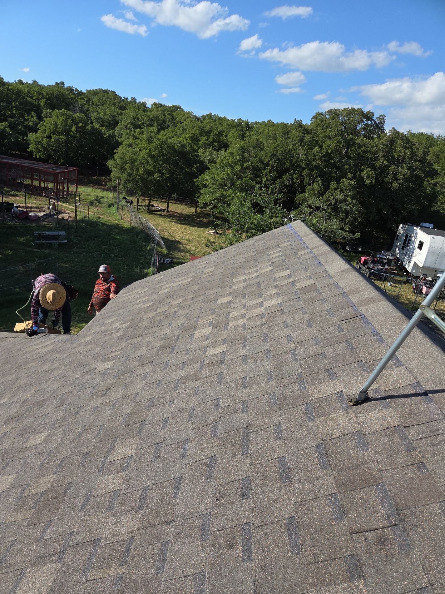 Project in Bowie by Lonestar Roofing and Restoration LLC.