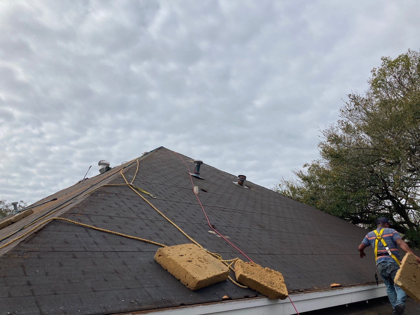 Residential Roofing Installation using Roof Replacement by American Roofing & Construction LLC