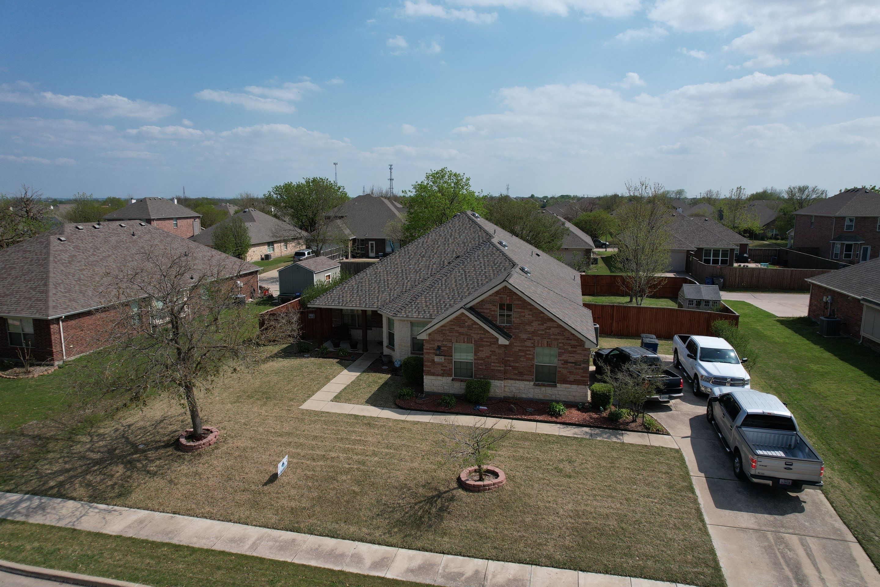 Project in Wylie by Zeus Exteriors