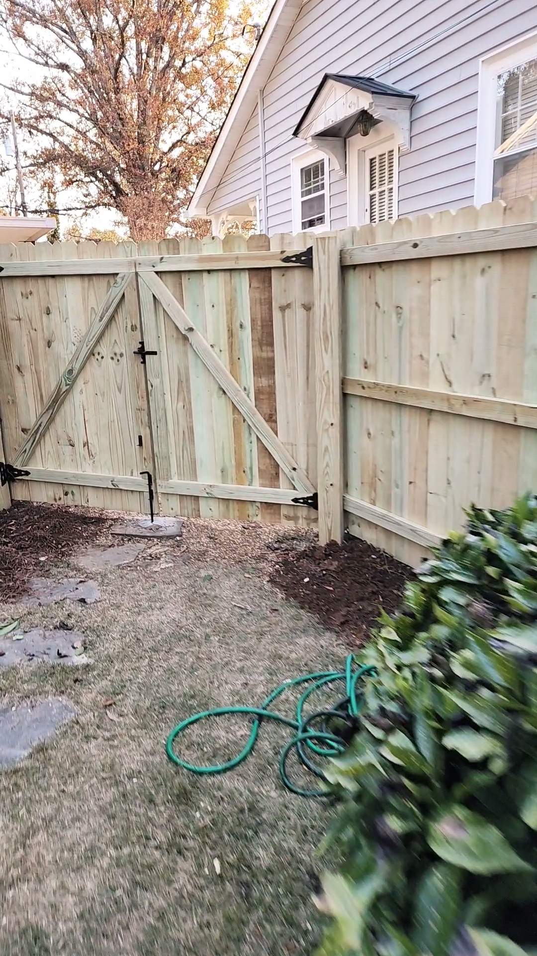 6' Wood Privacy with Dog Eared Pickets by Titans of Timber Fence & Stain